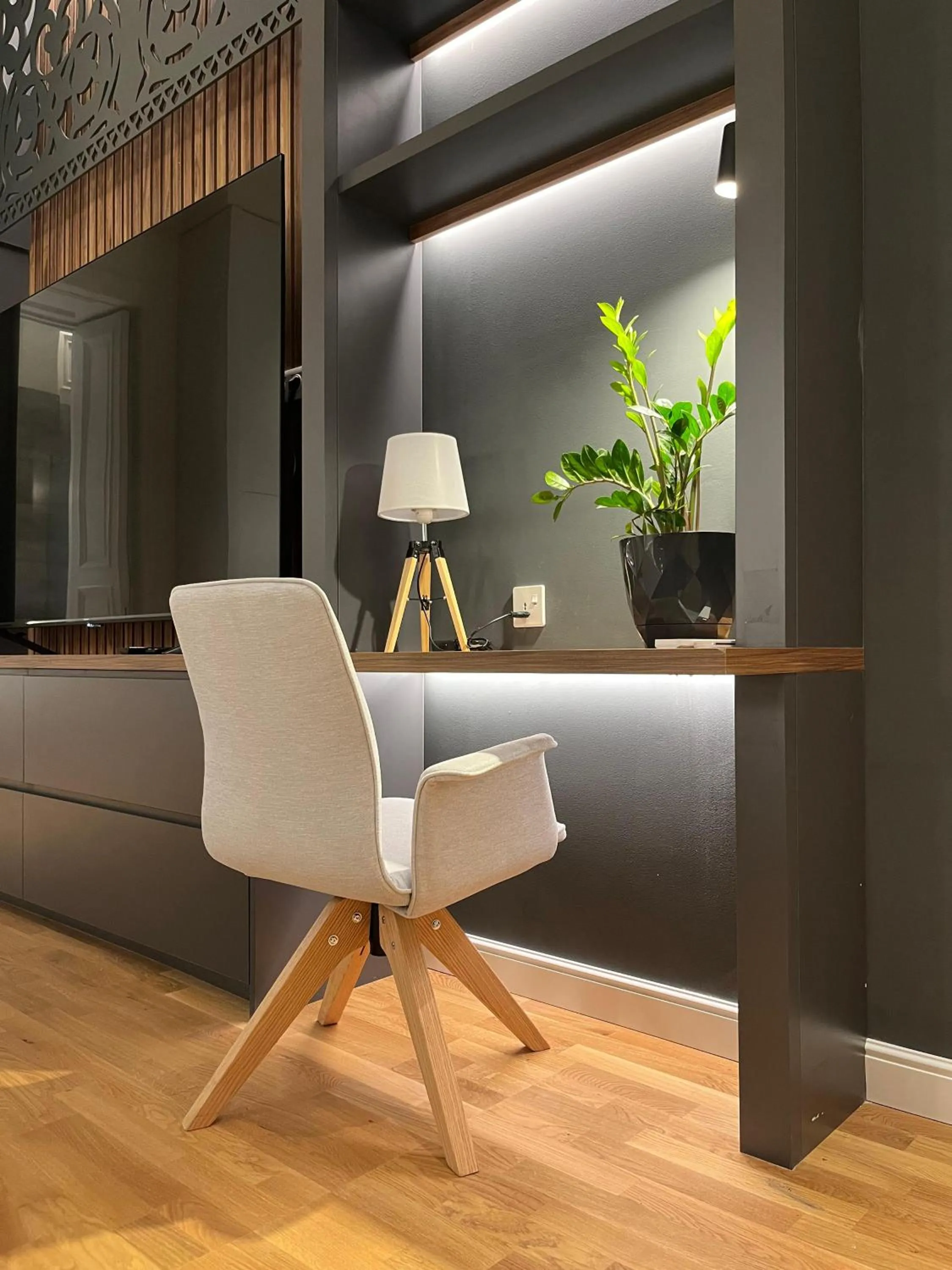 Seating area in Paskunji Residence