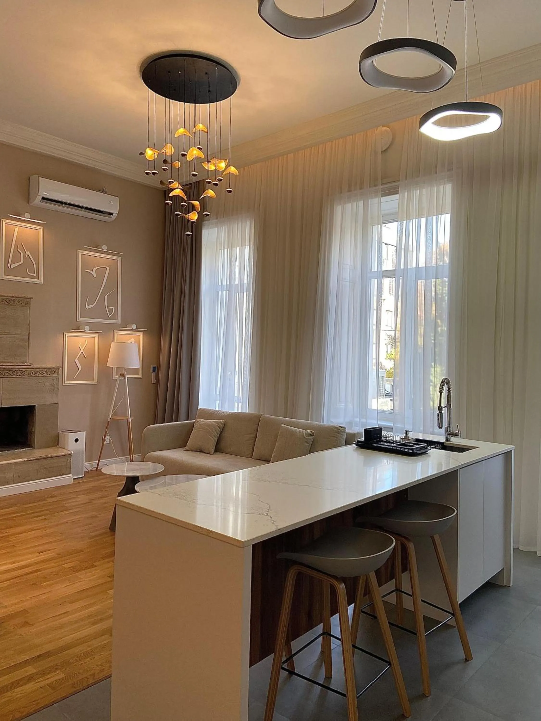 Living room in Paskunji Residence