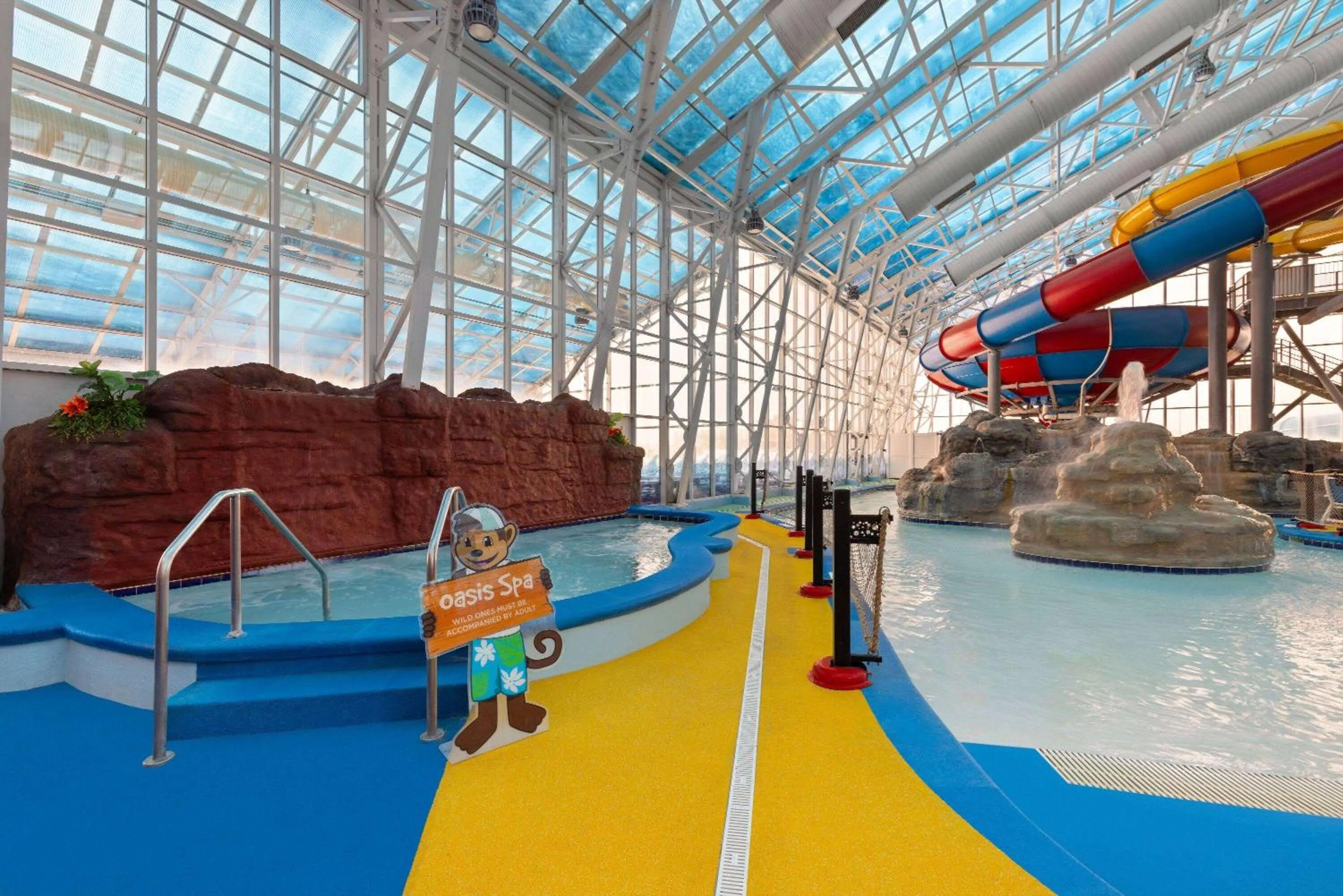 Aqua park in La Quinta Inn and Suites by Wyndham at WaTiki Waterpark