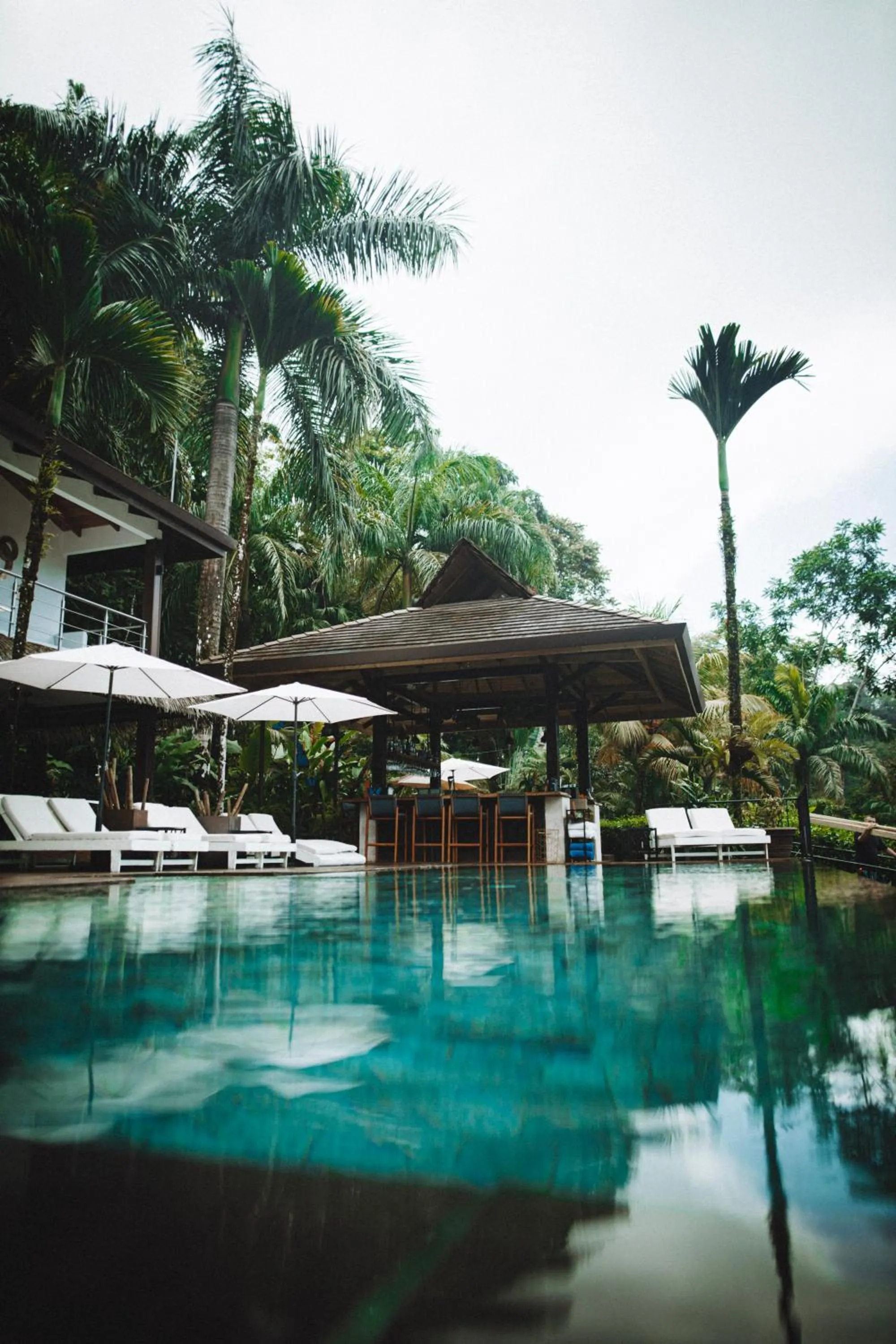 Pool view in Oxygen Jungle Villas & Spa