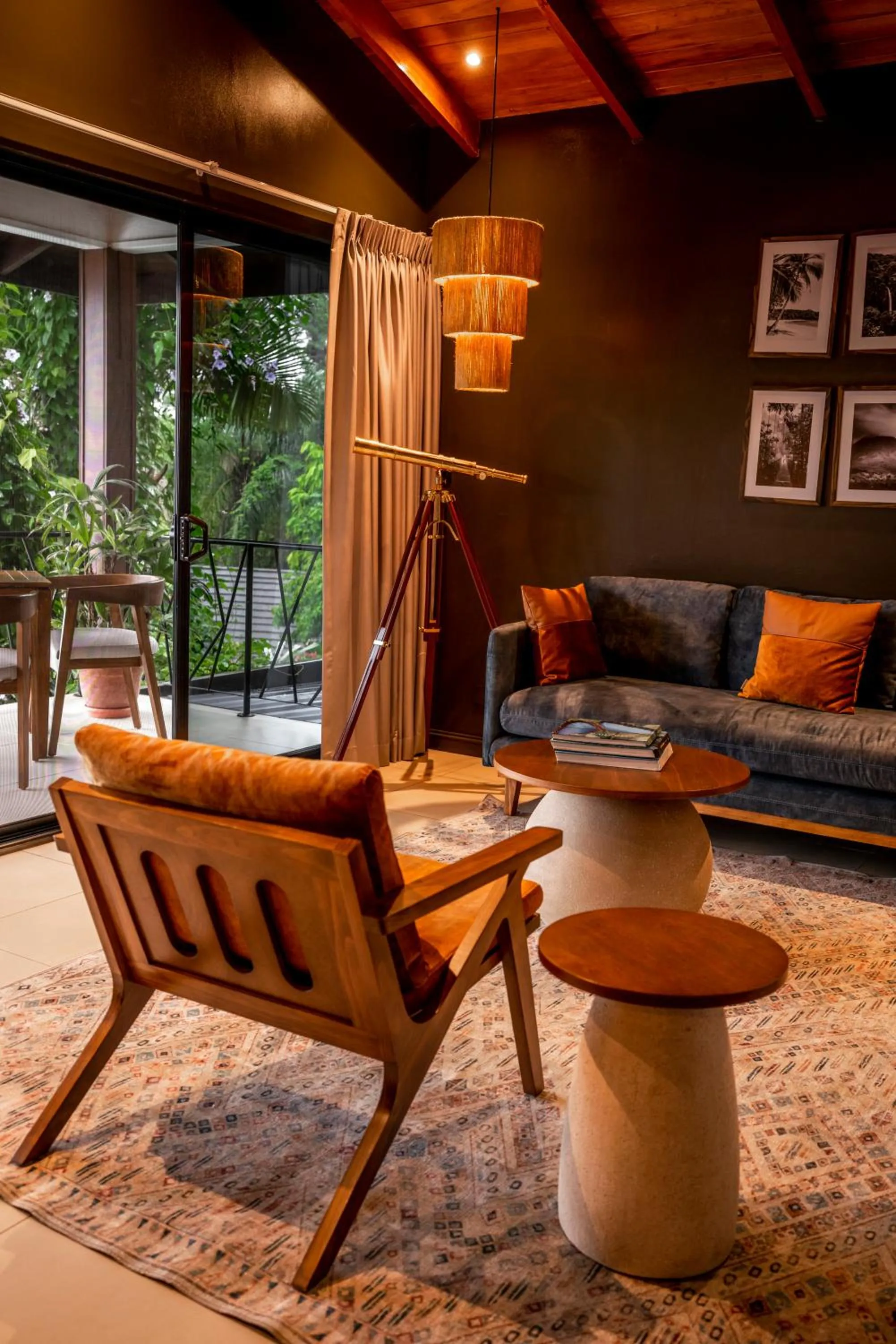 Seating area in Oxygen Jungle Villas & Spa