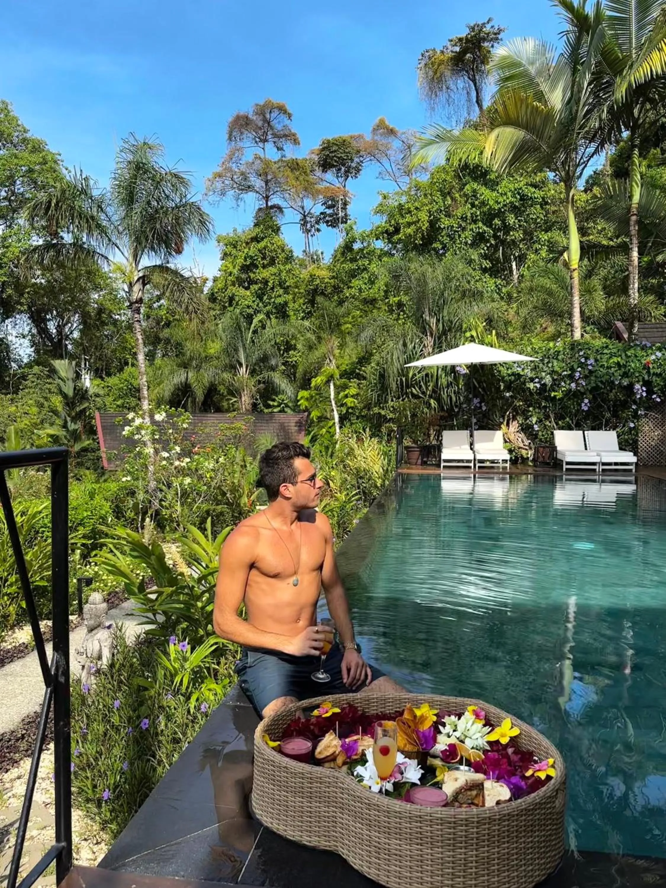 Guests in Oxygen Jungle Villas & Spa