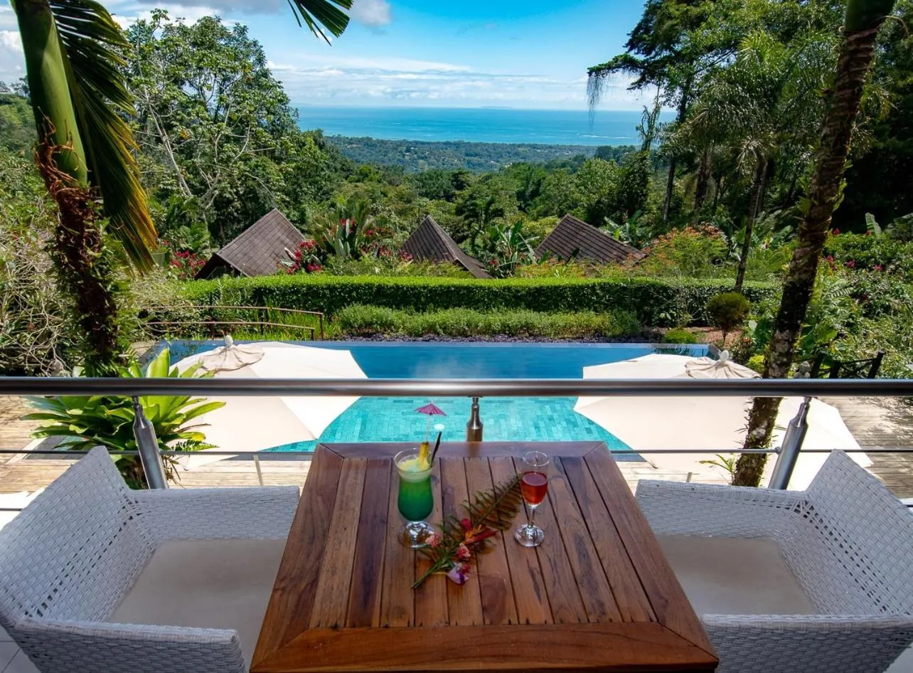 Pool view in Oxygen Jungle Villas & Spa