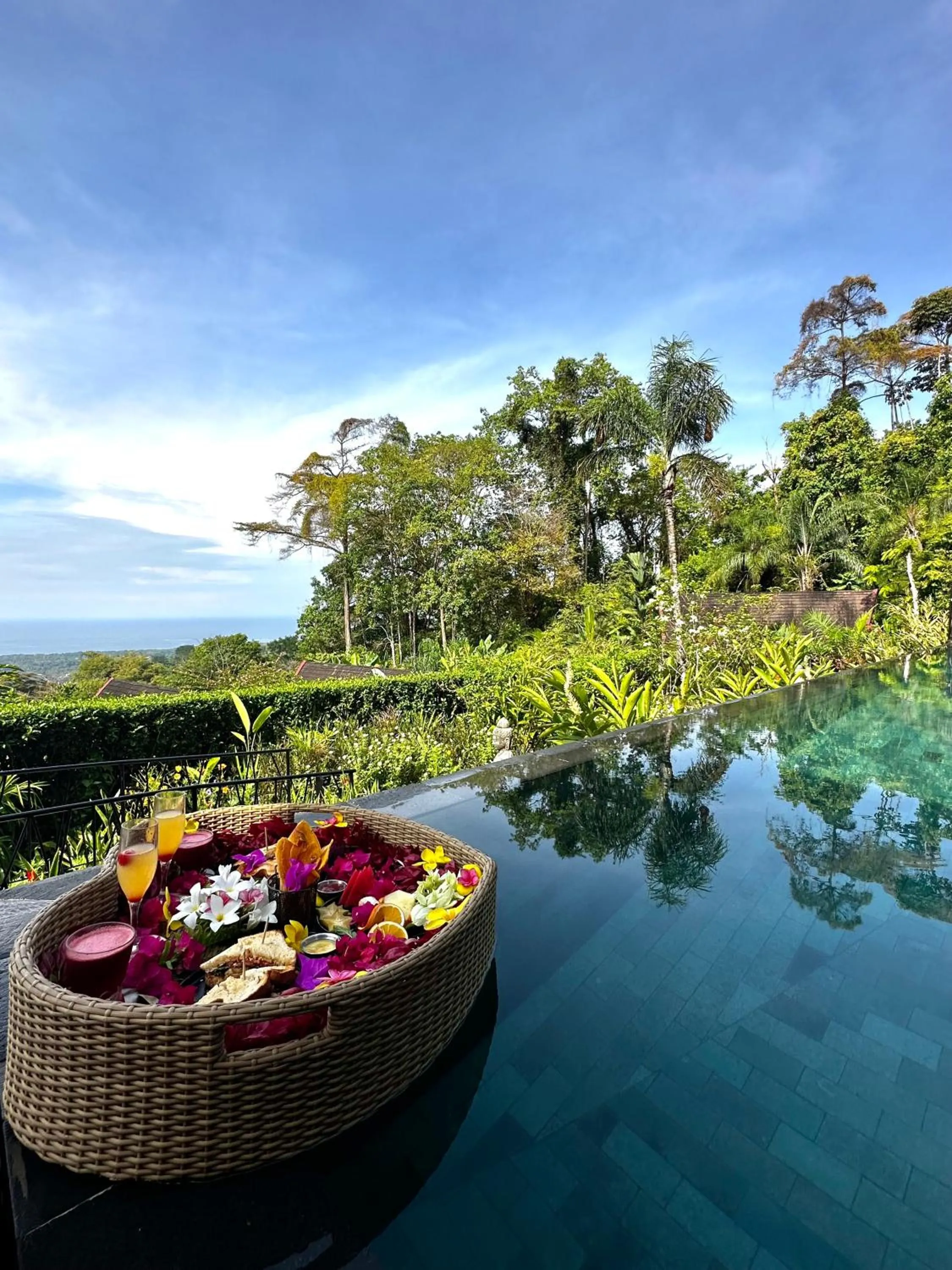 Pool view in Oxygen Jungle Villas & Spa