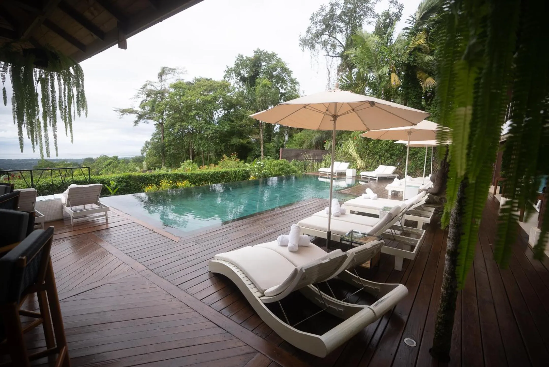 Pool view in Oxygen Jungle Villas & Spa