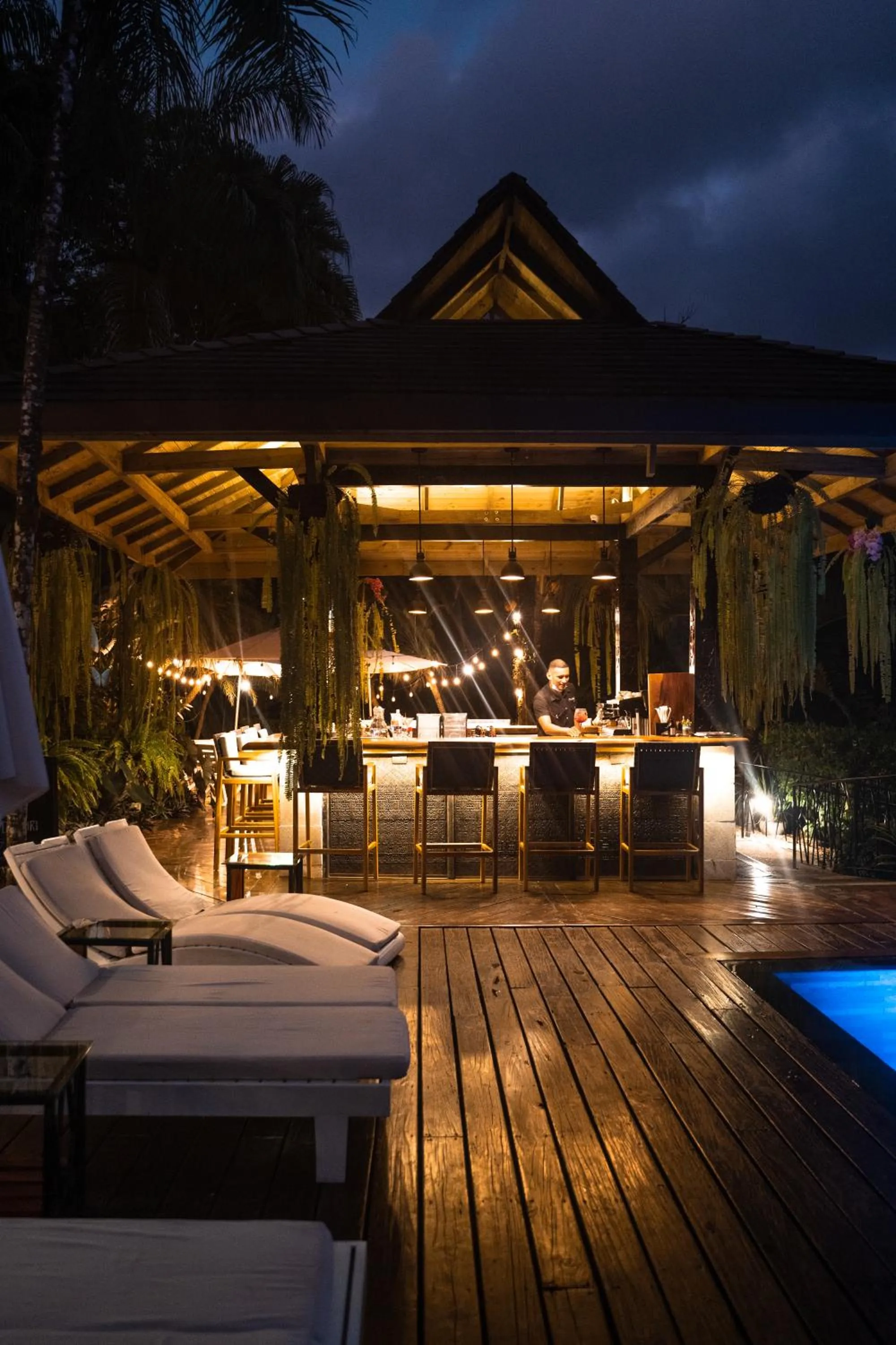 Pool view in Oxygen Jungle Villas & Spa