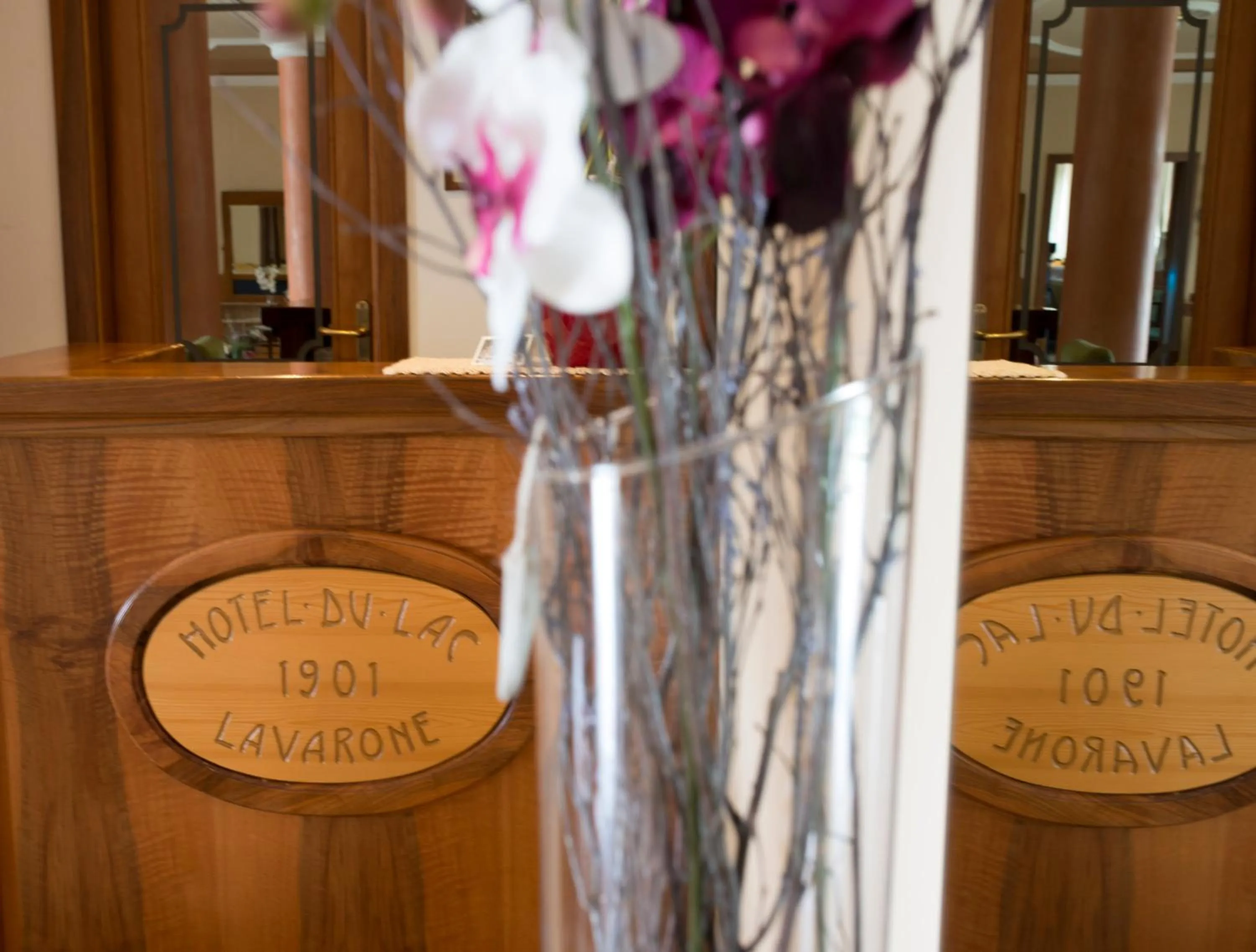 Lobby or reception in Hotel du Lac Parc & Residence