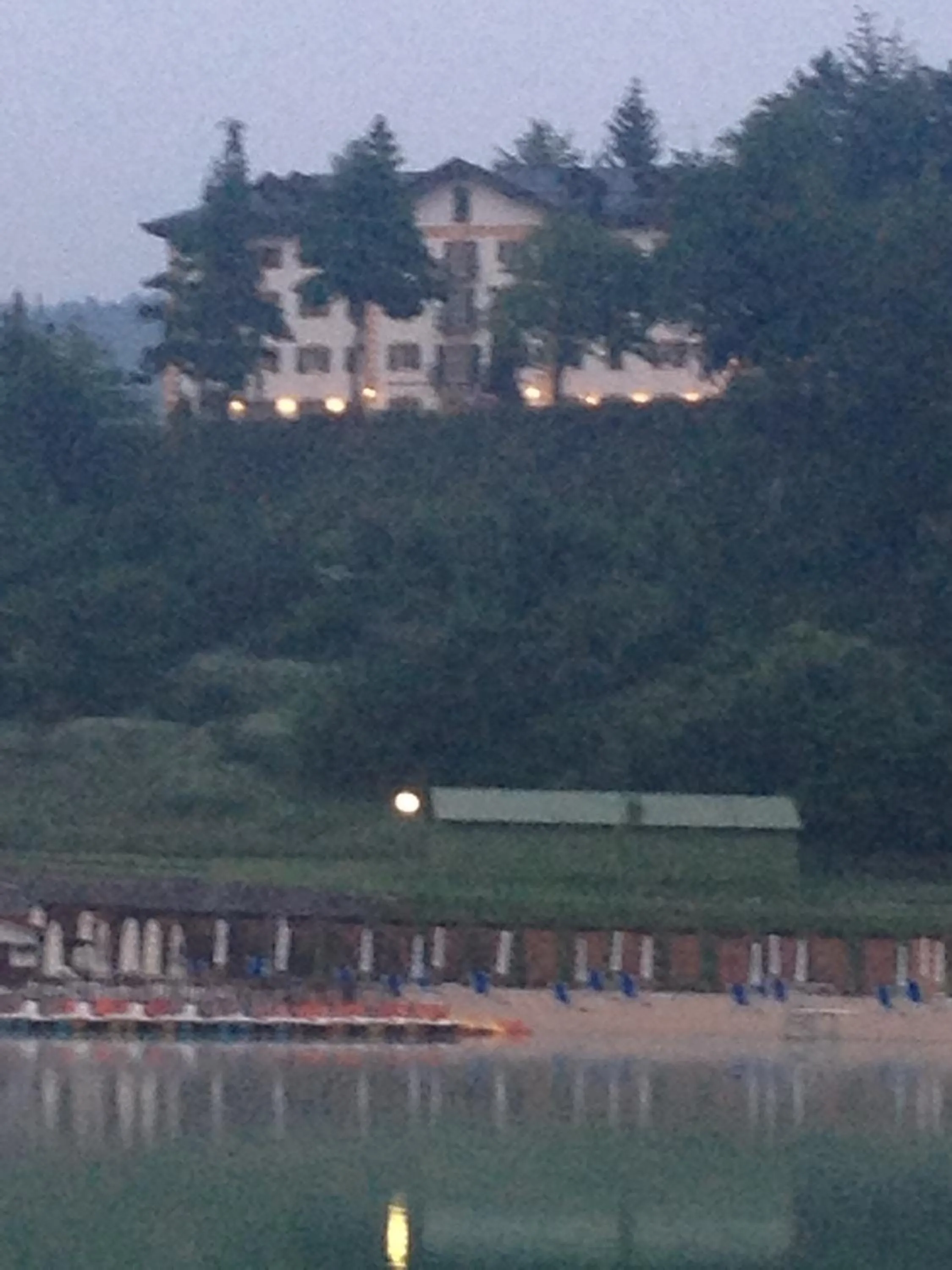 Lake view in Hotel du Lac Parc & Residence