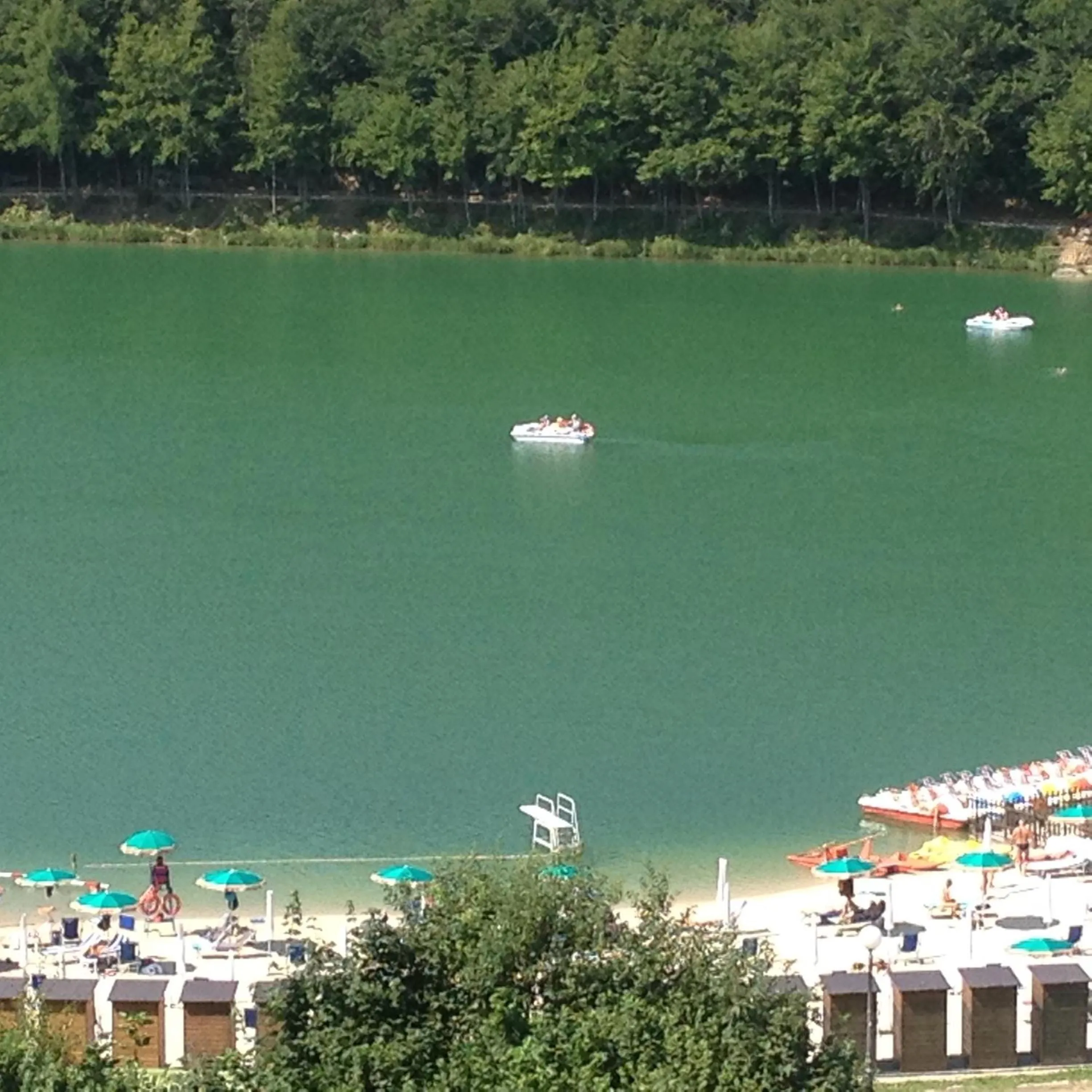 Lake view in Hotel du Lac Parc & Residence