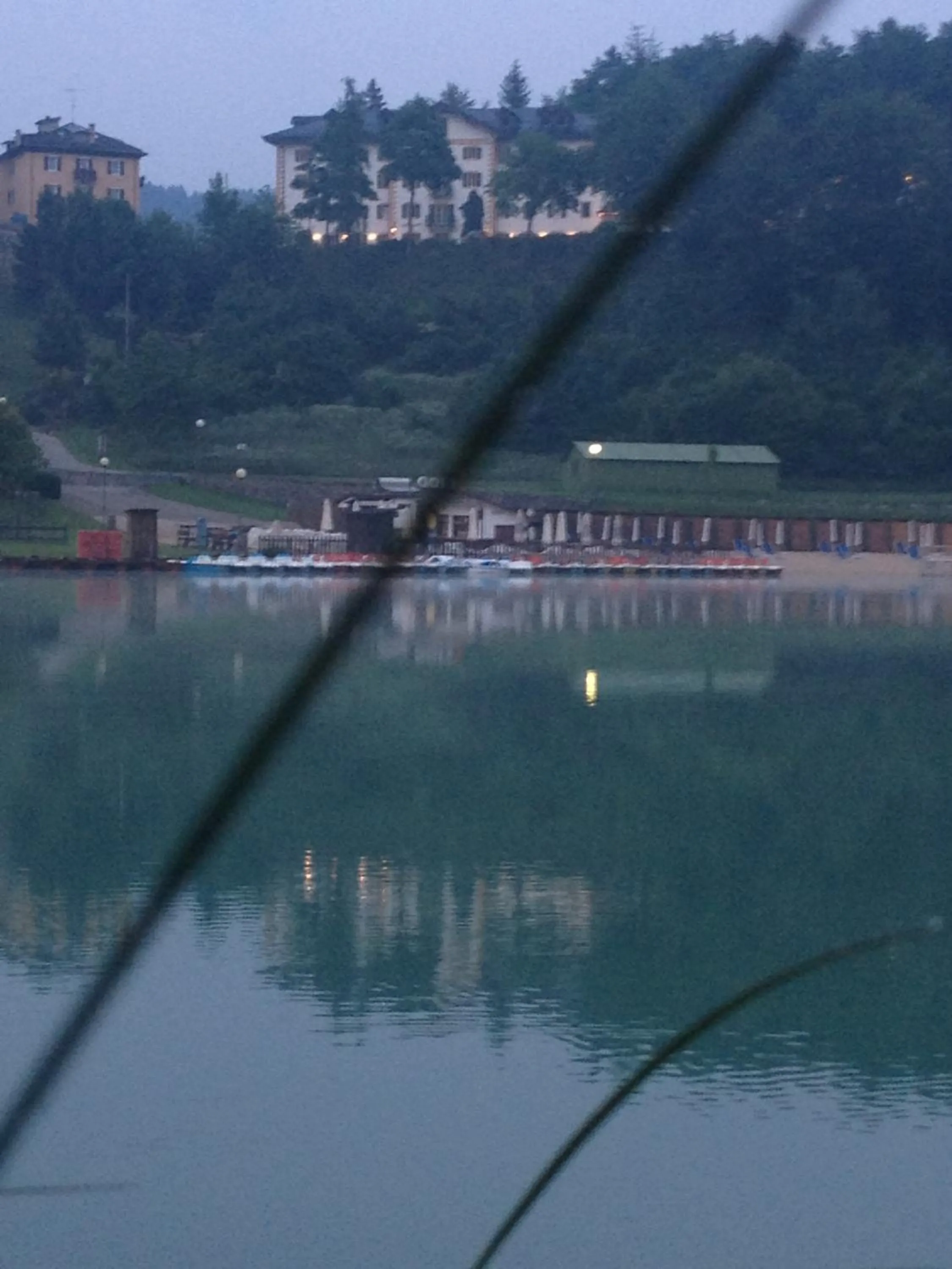 Lake view in Hotel du Lac Parc & Residence