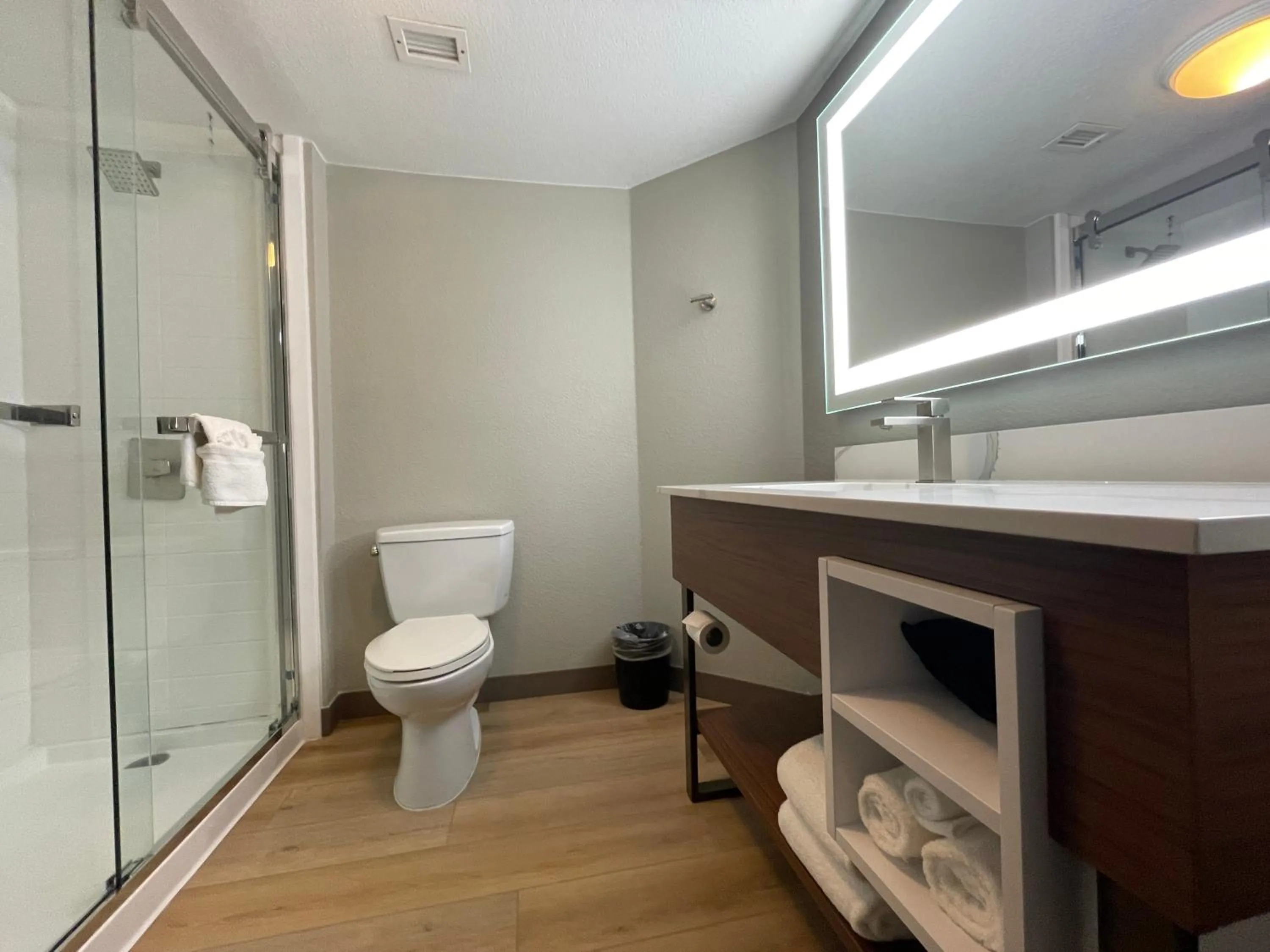 Shower in La Quinta by Wyndham Dallas DFW Airport North