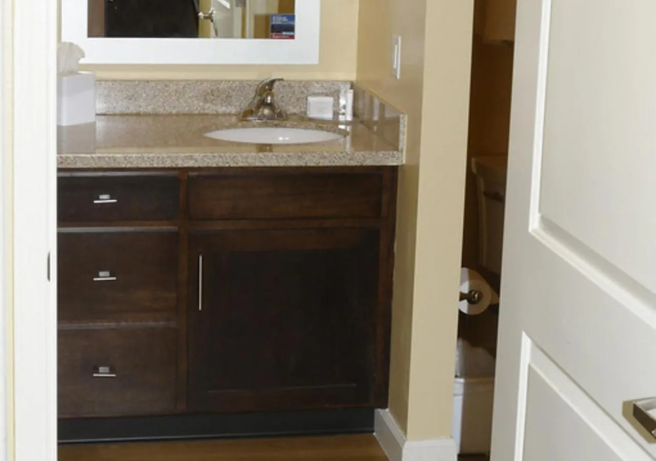 Bathroom in TownePlace Suites Redding
