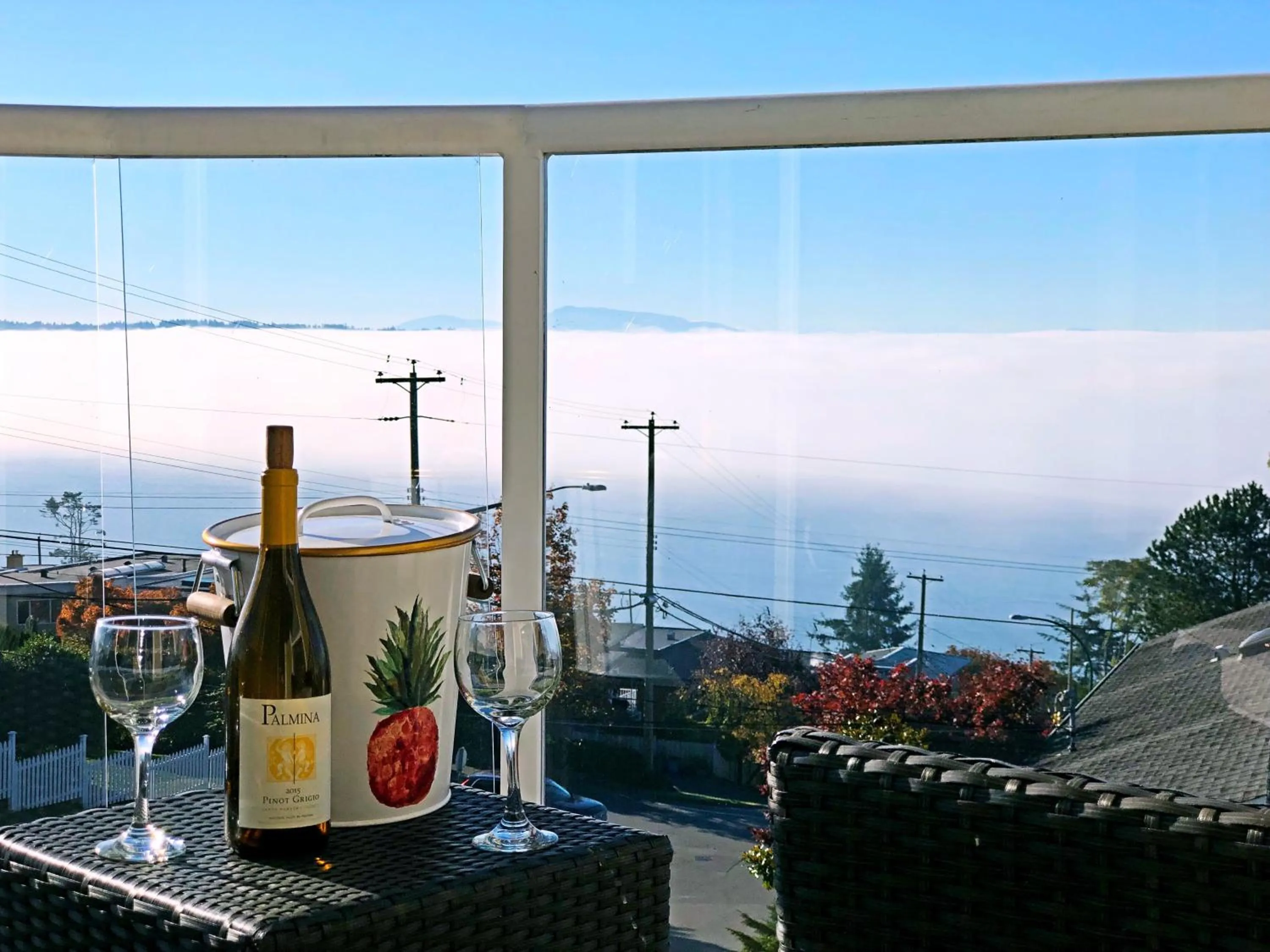 Balcony/Terrace in Star of the Sea guest house