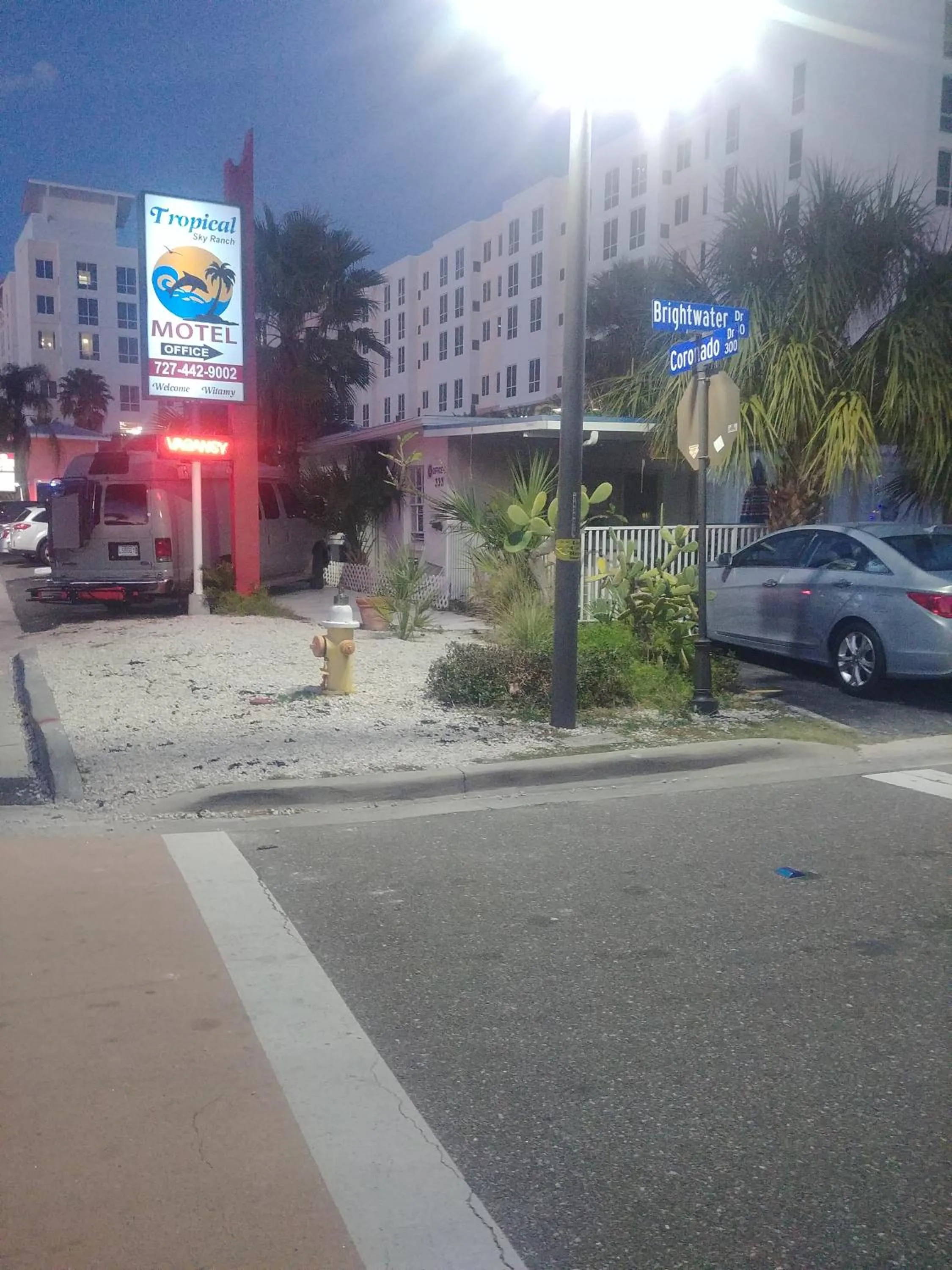 Property building in Tropical Sky Ranch Motel