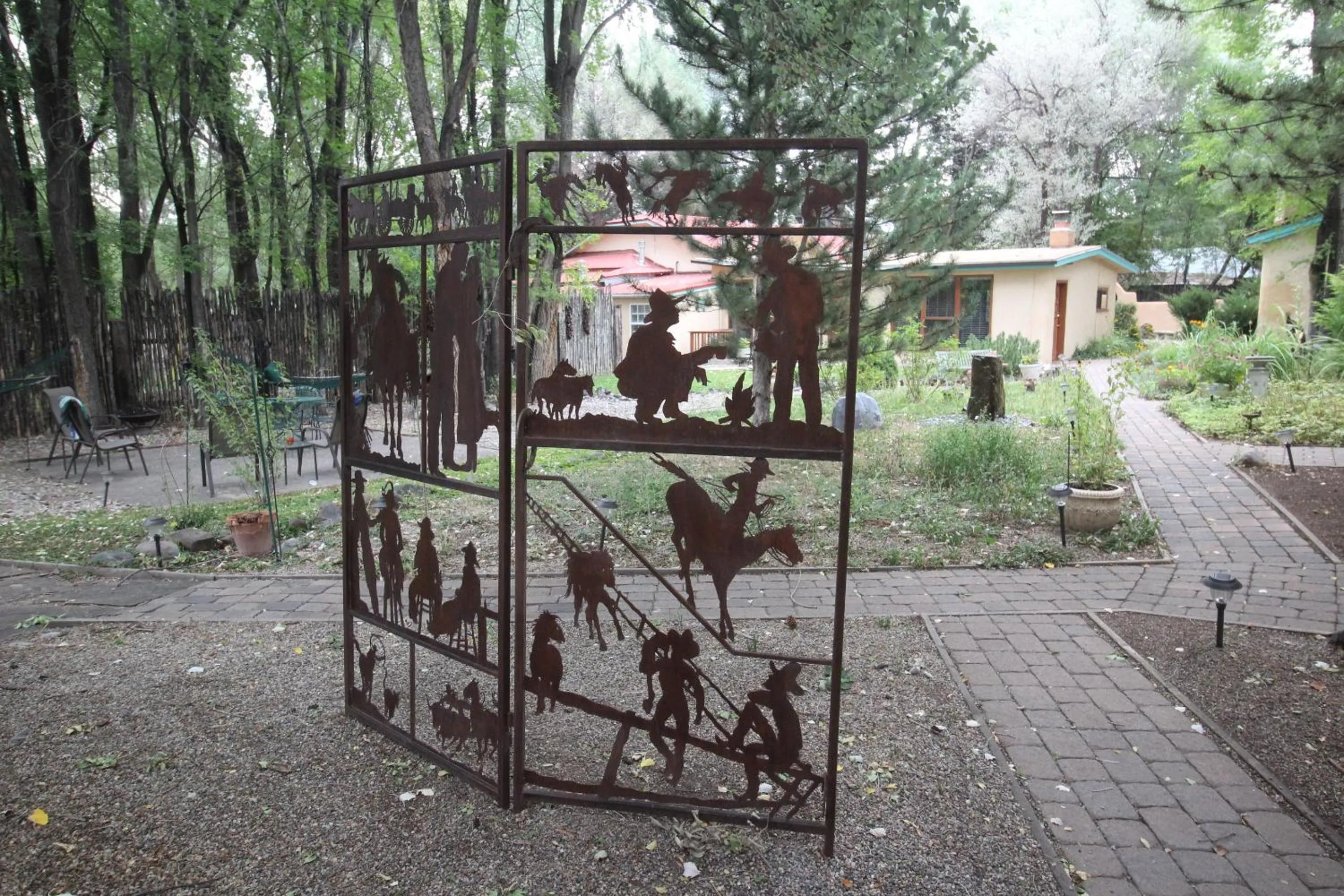 Garden in Dreamcatcher B&B