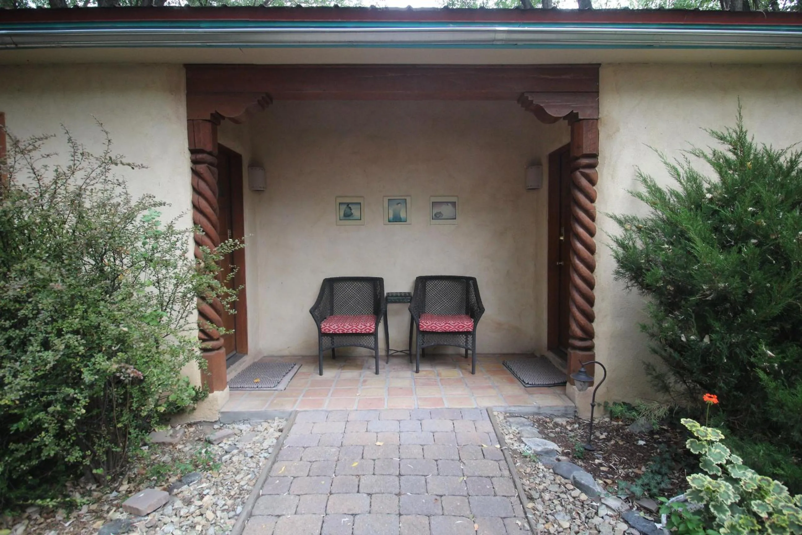 Patio in Dreamcatcher B&B