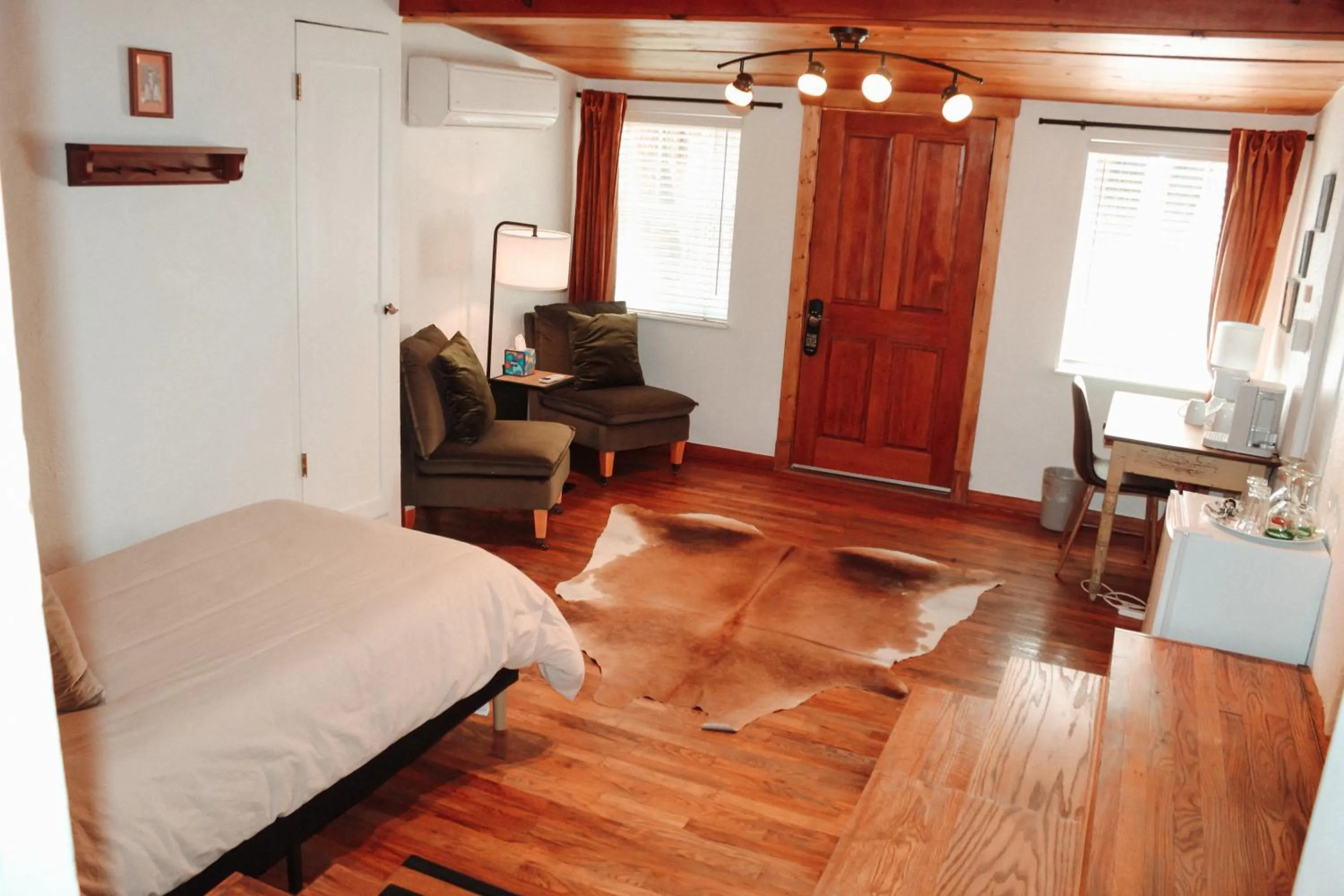 Bed in Dreamcatcher B&B