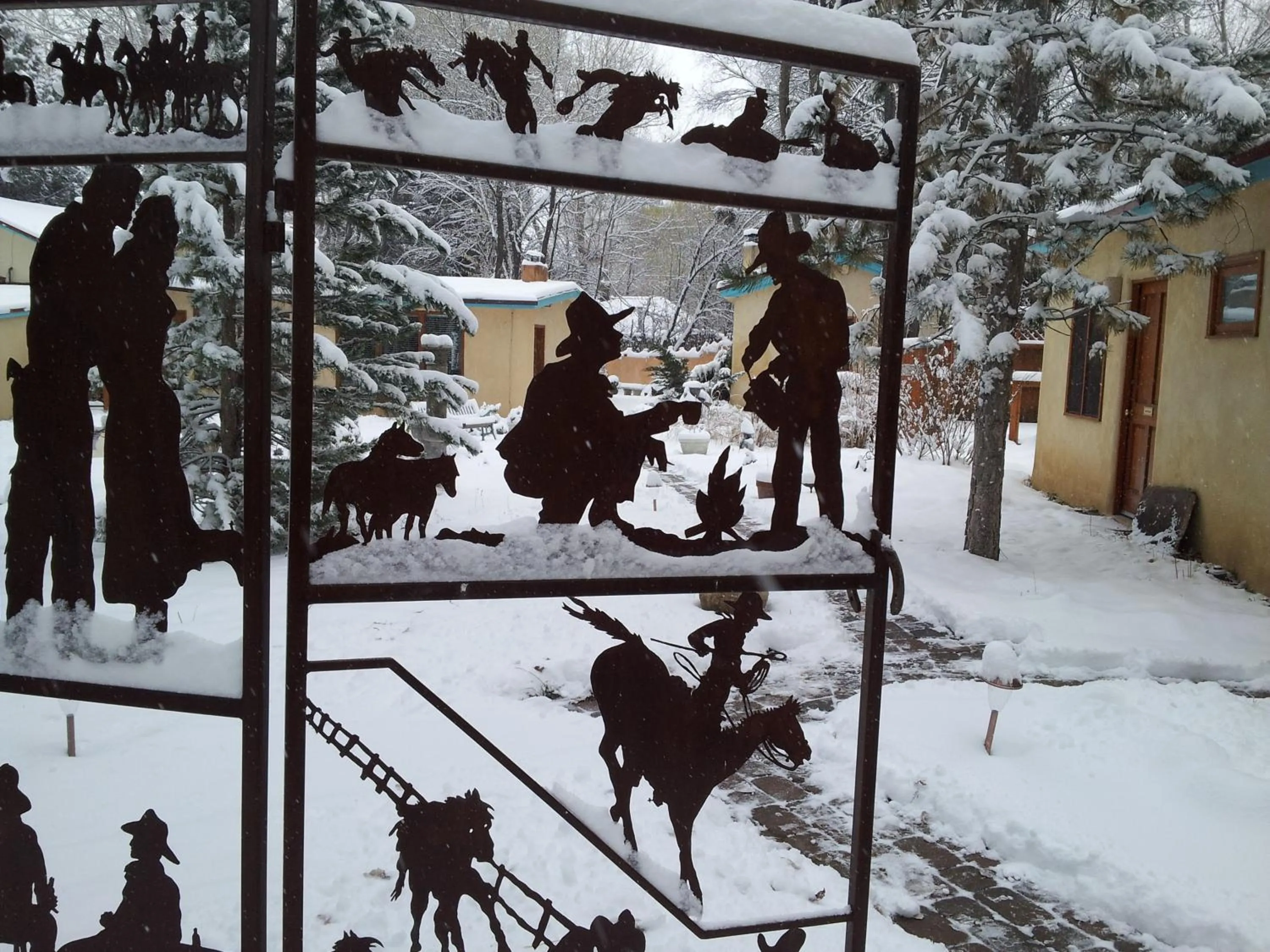 Patio in Dreamcatcher B&B