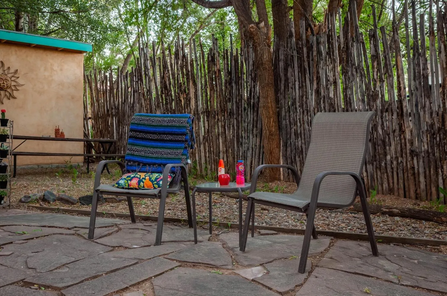 Patio in Dreamcatcher B&B