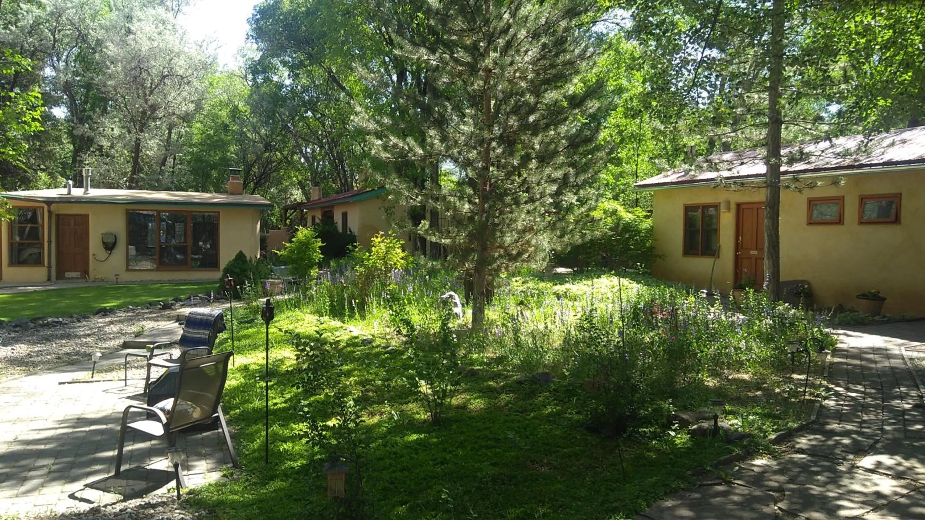 Garden in Dreamcatcher B&B