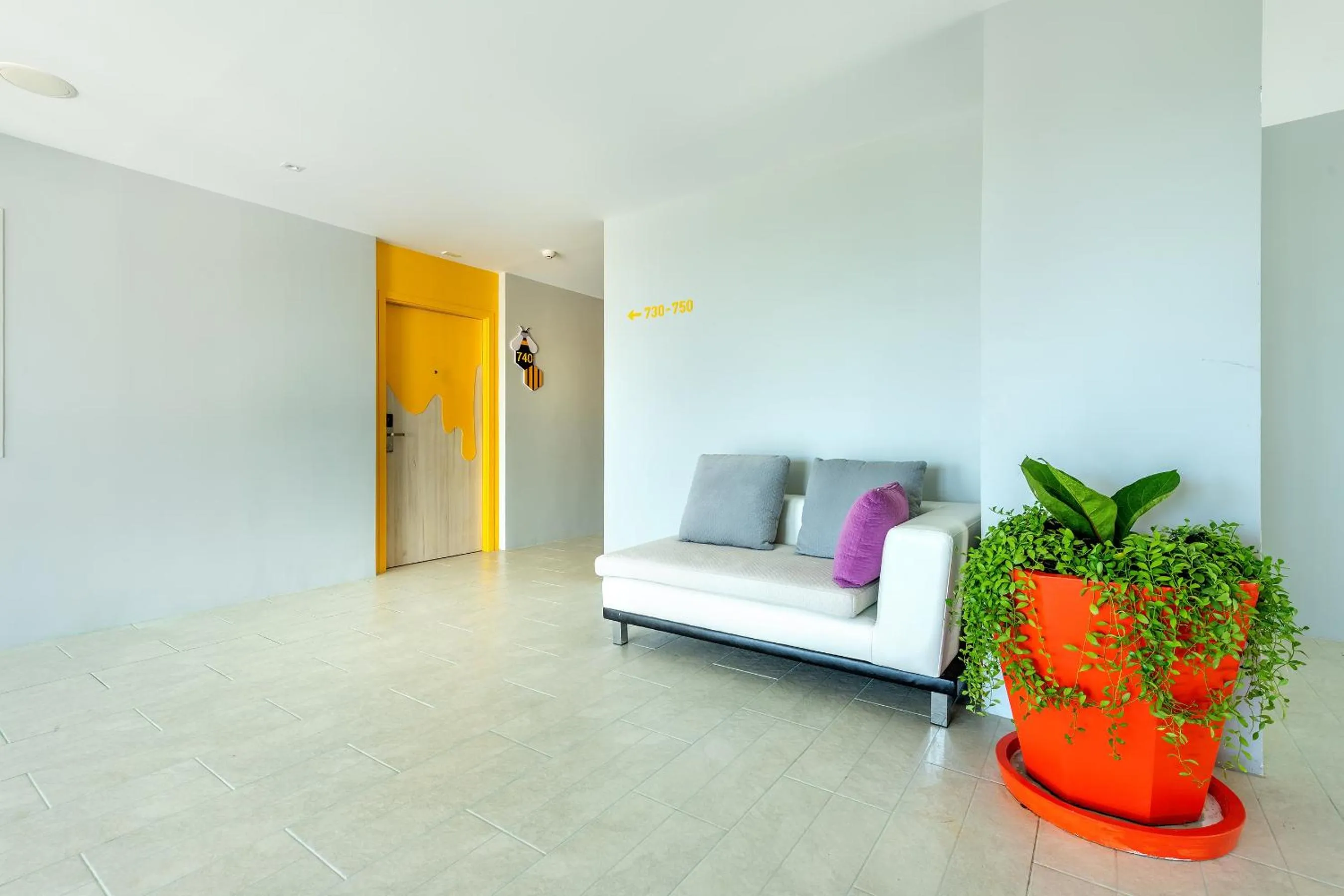 Seating area in Beehive Boutique Hotel Phuket