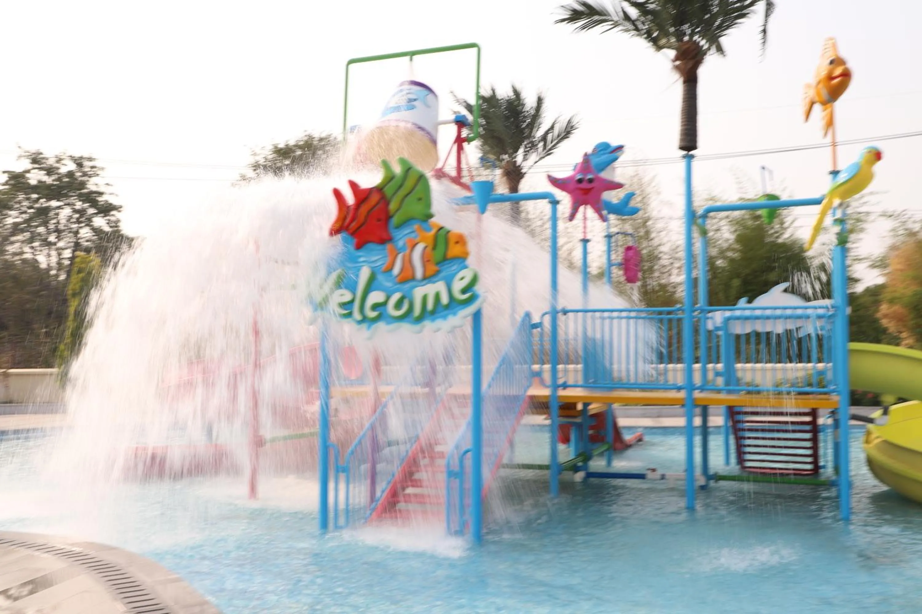 Aqua park in Savan Resorts