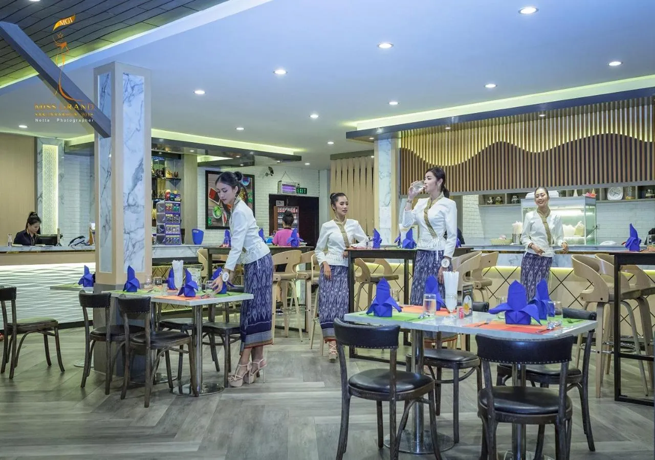 Asian breakfast in Savan Resorts