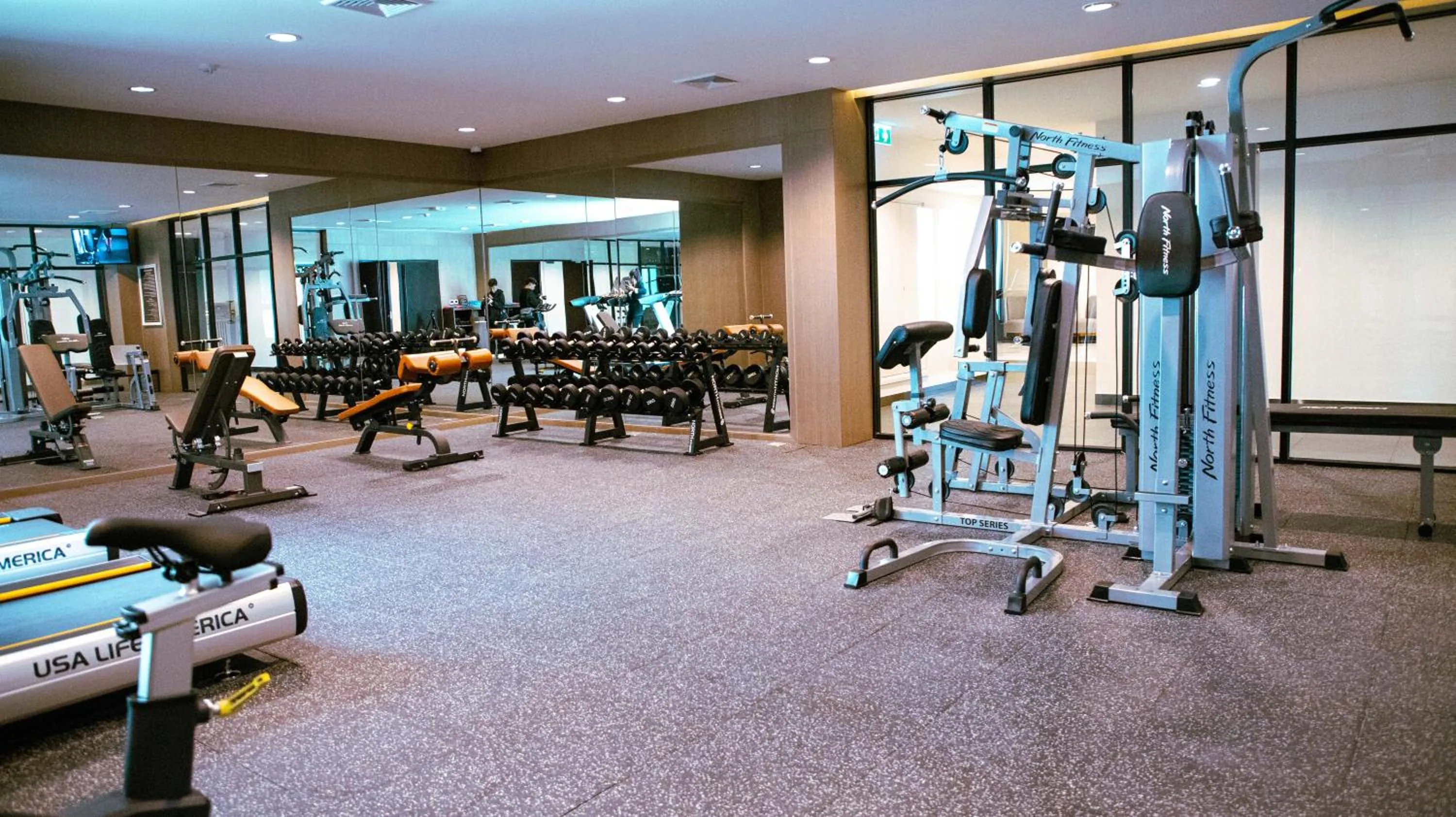 Fitness centre/facilities in Savan Resorts