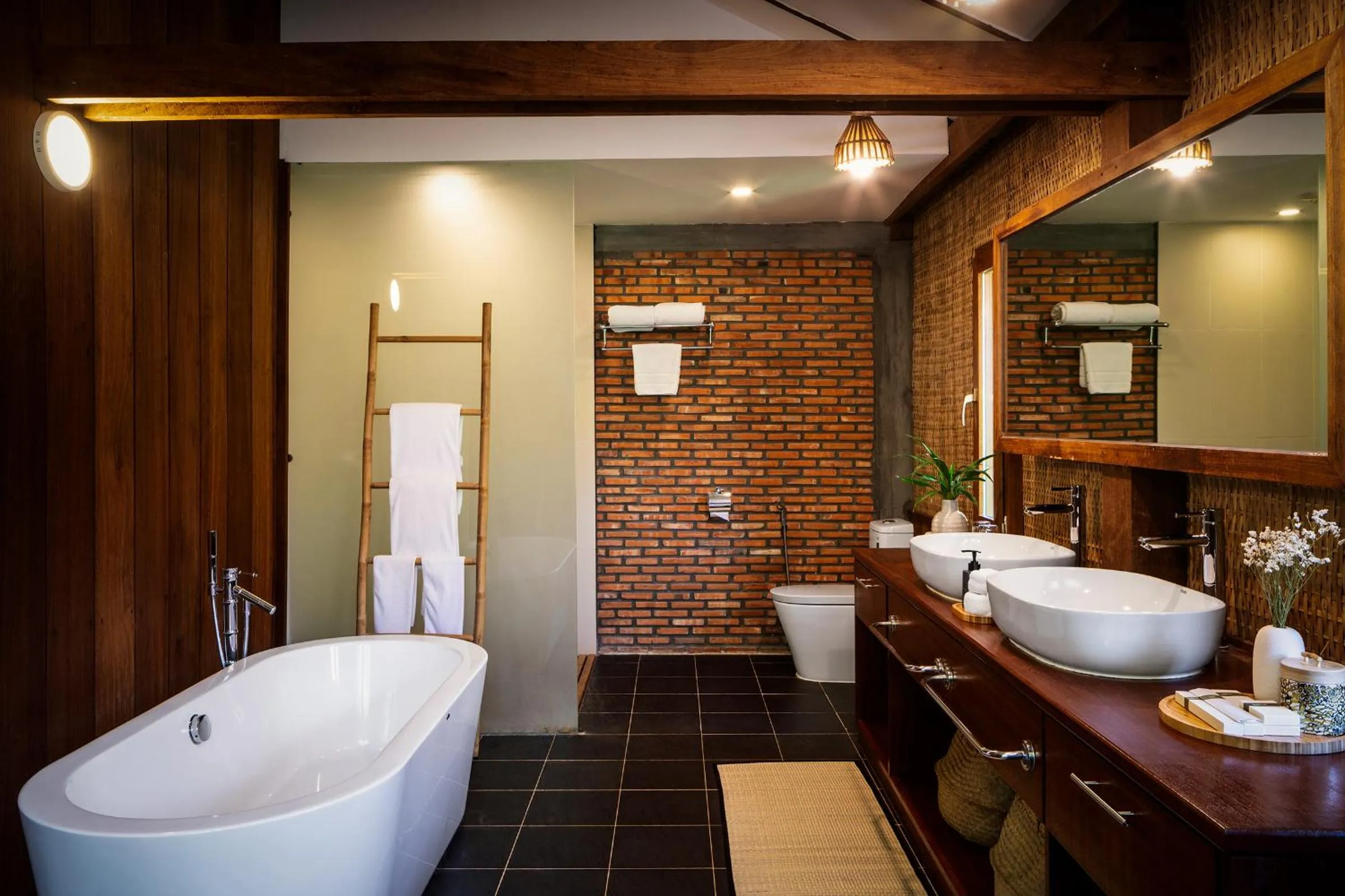 Bathroom in Farmhouse Resort & Spa