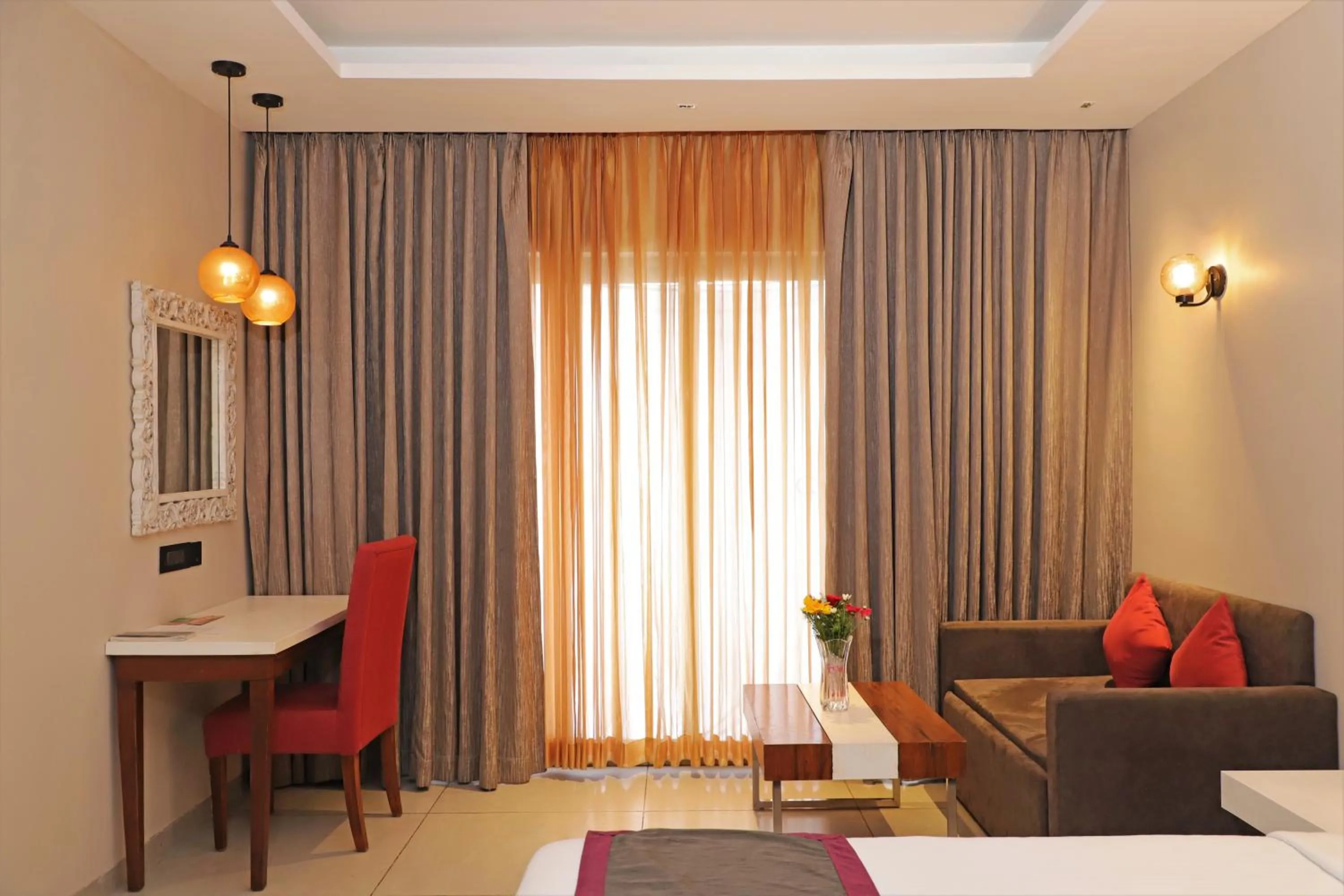 Bed in Golden Tulip Candolim, Goa