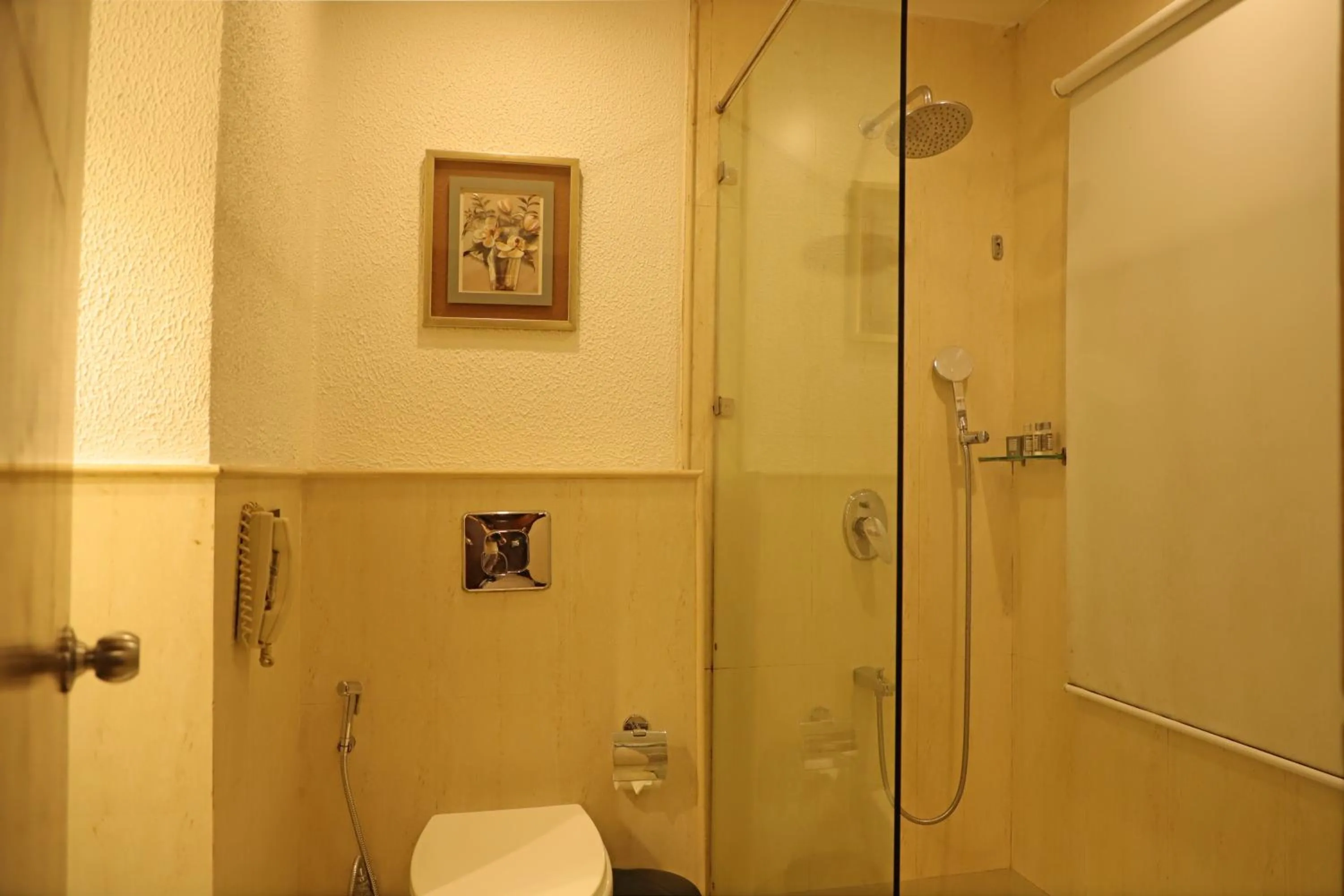 Shower in Golden Tulip Candolim, Goa