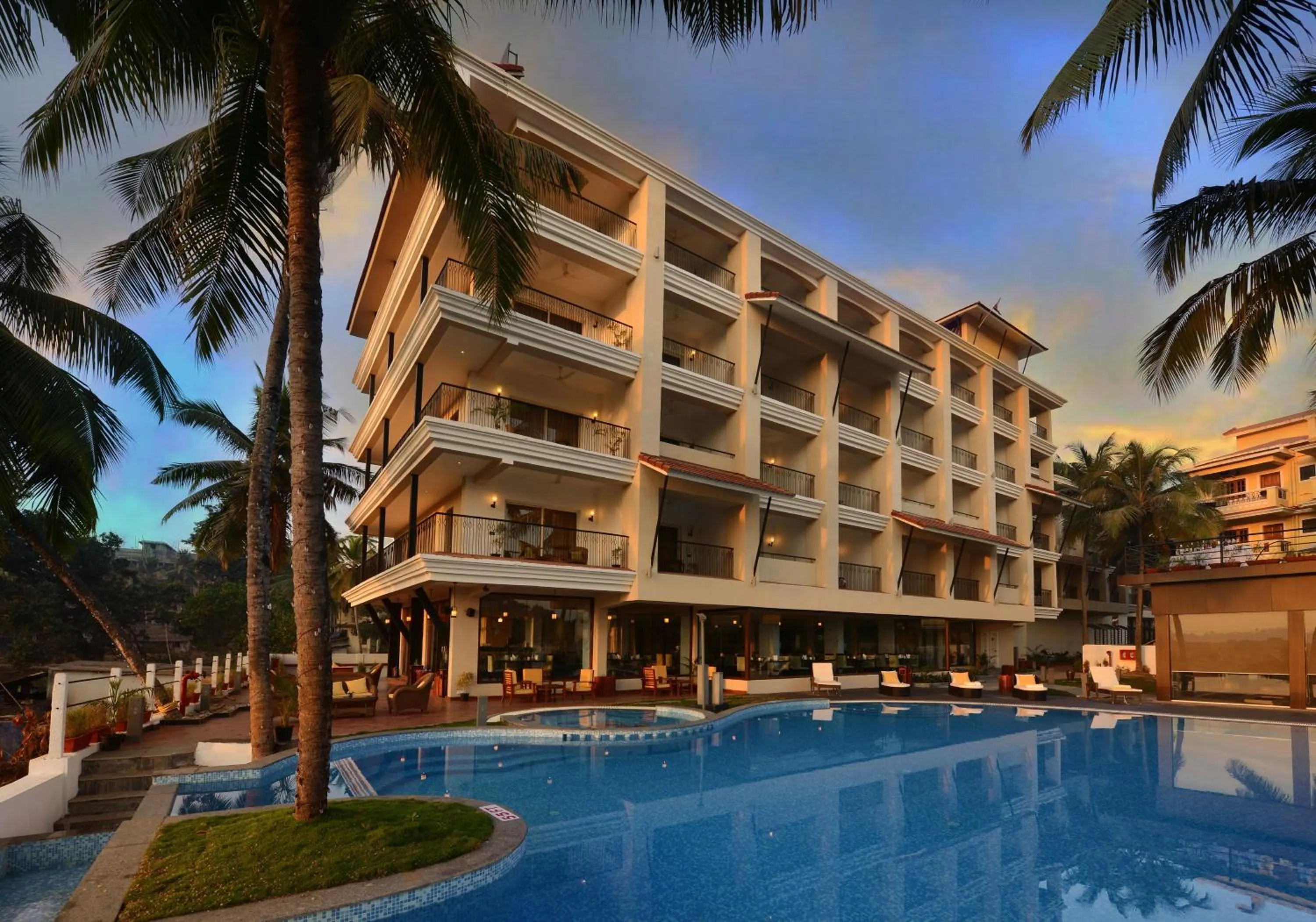 Property building in Golden Tulip Candolim, Goa