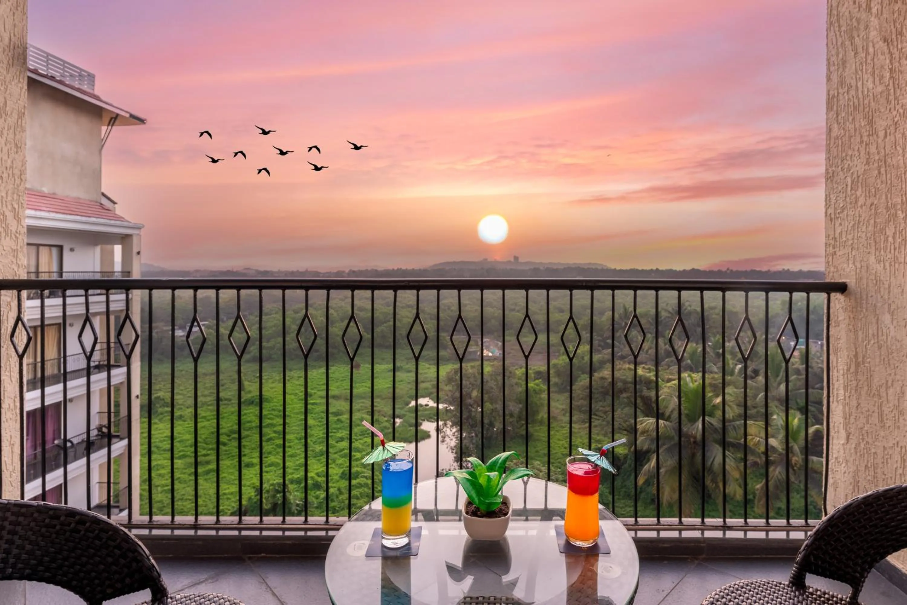 Balcony/Terrace in Golden Tulip Candolim, Goa