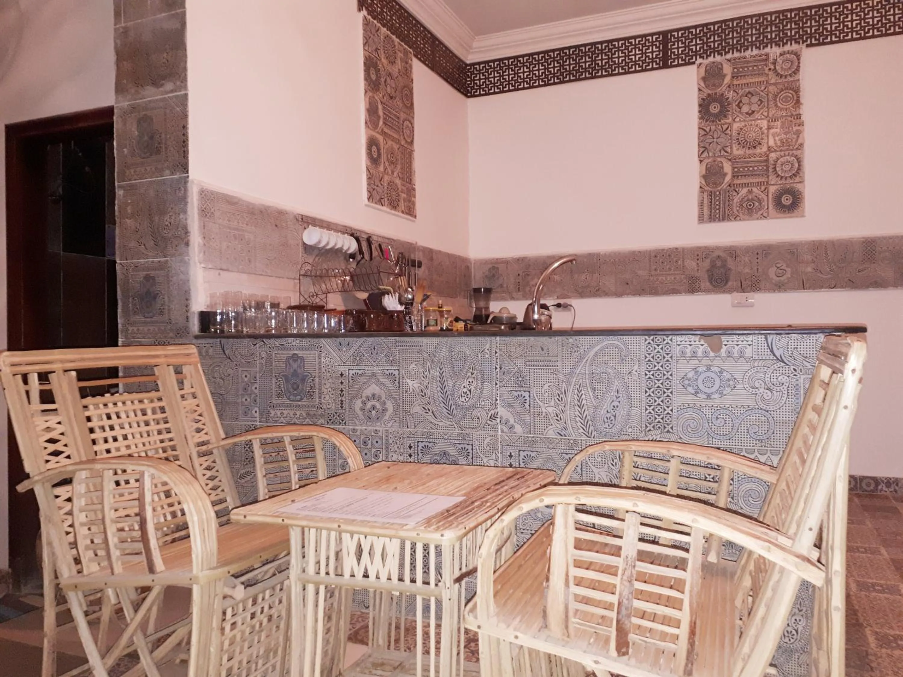 Breakfast in Arabian Nights Pyramids Guesthouse