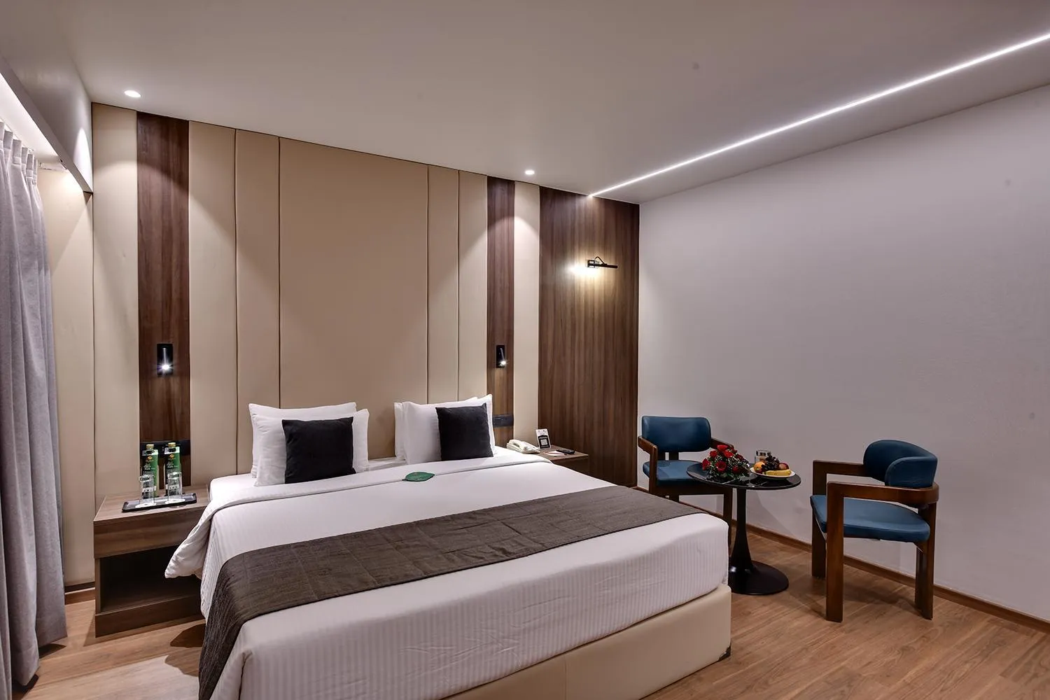Bedroom, Bed in Hotel Suba Star Ahmedabad