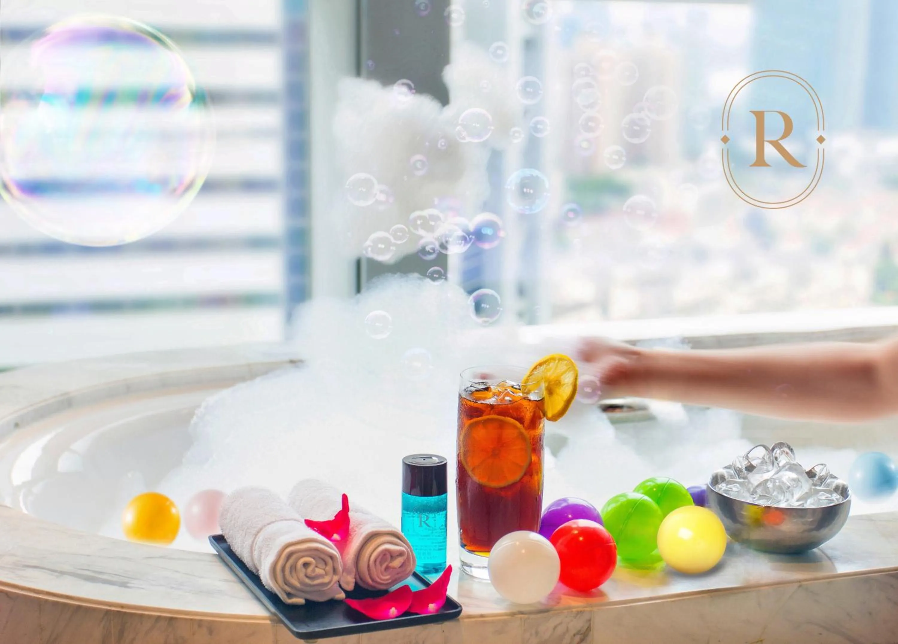 Bathroom in Regent Shanghai Pudong