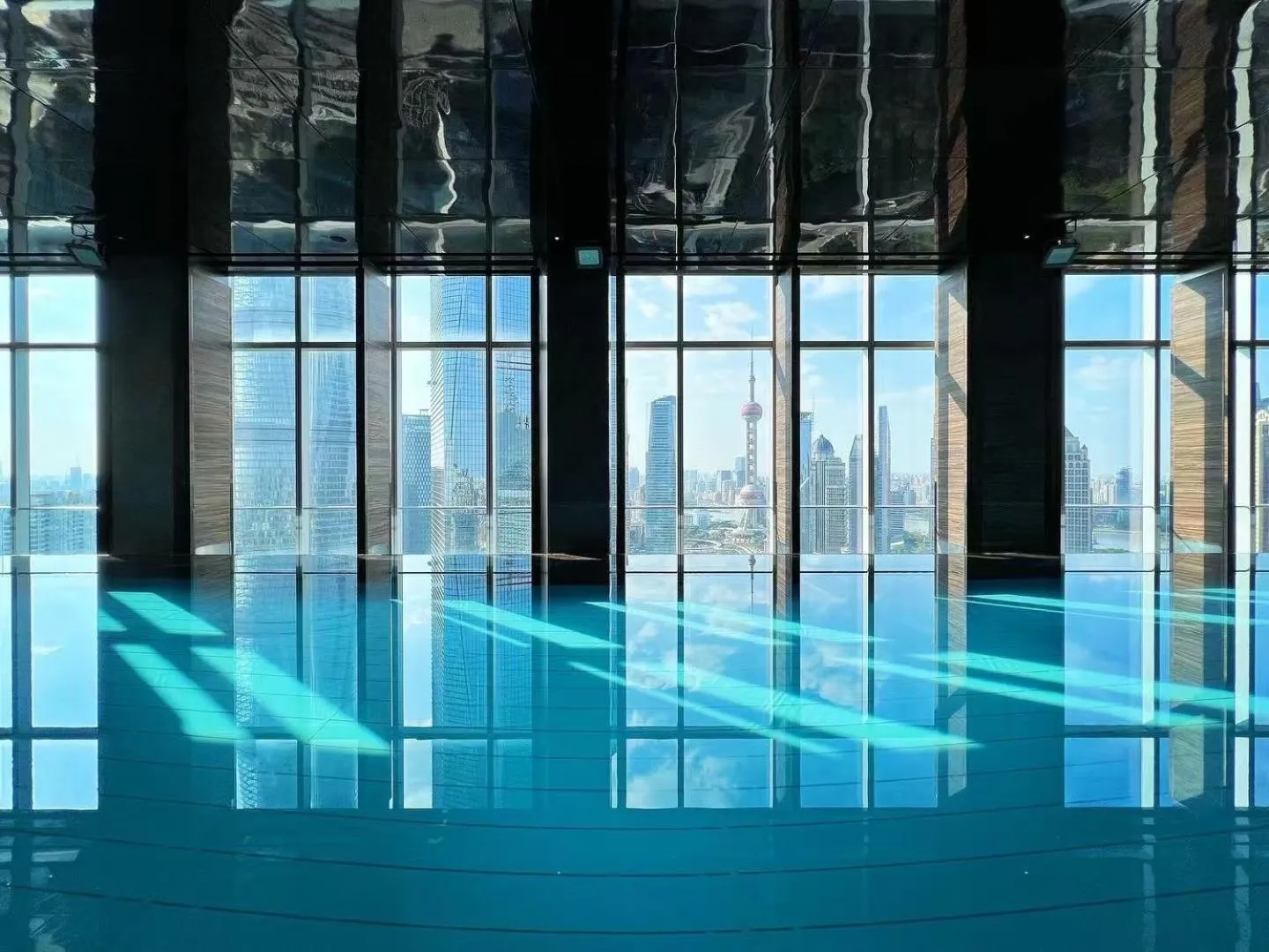 Swimming pool in Regent Shanghai Pudong