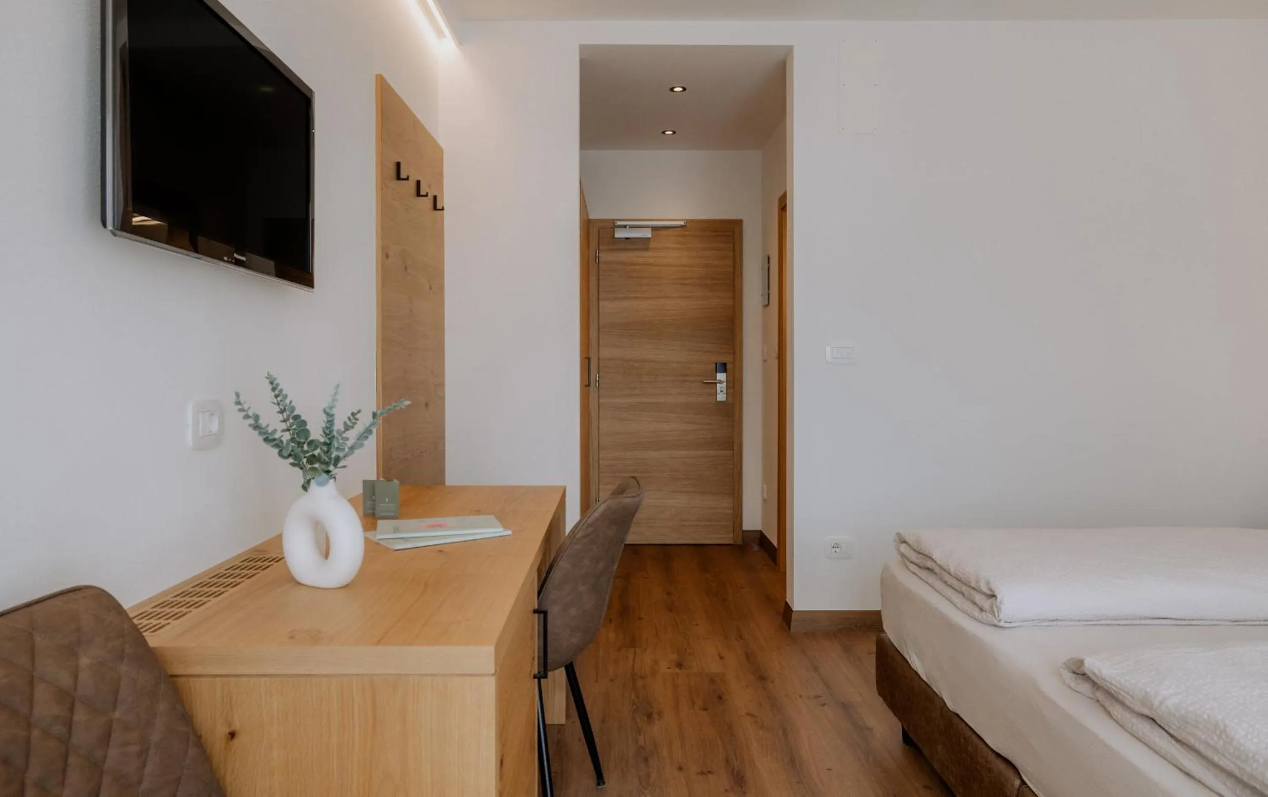 Bed in Garni-Hotel Farmerhof