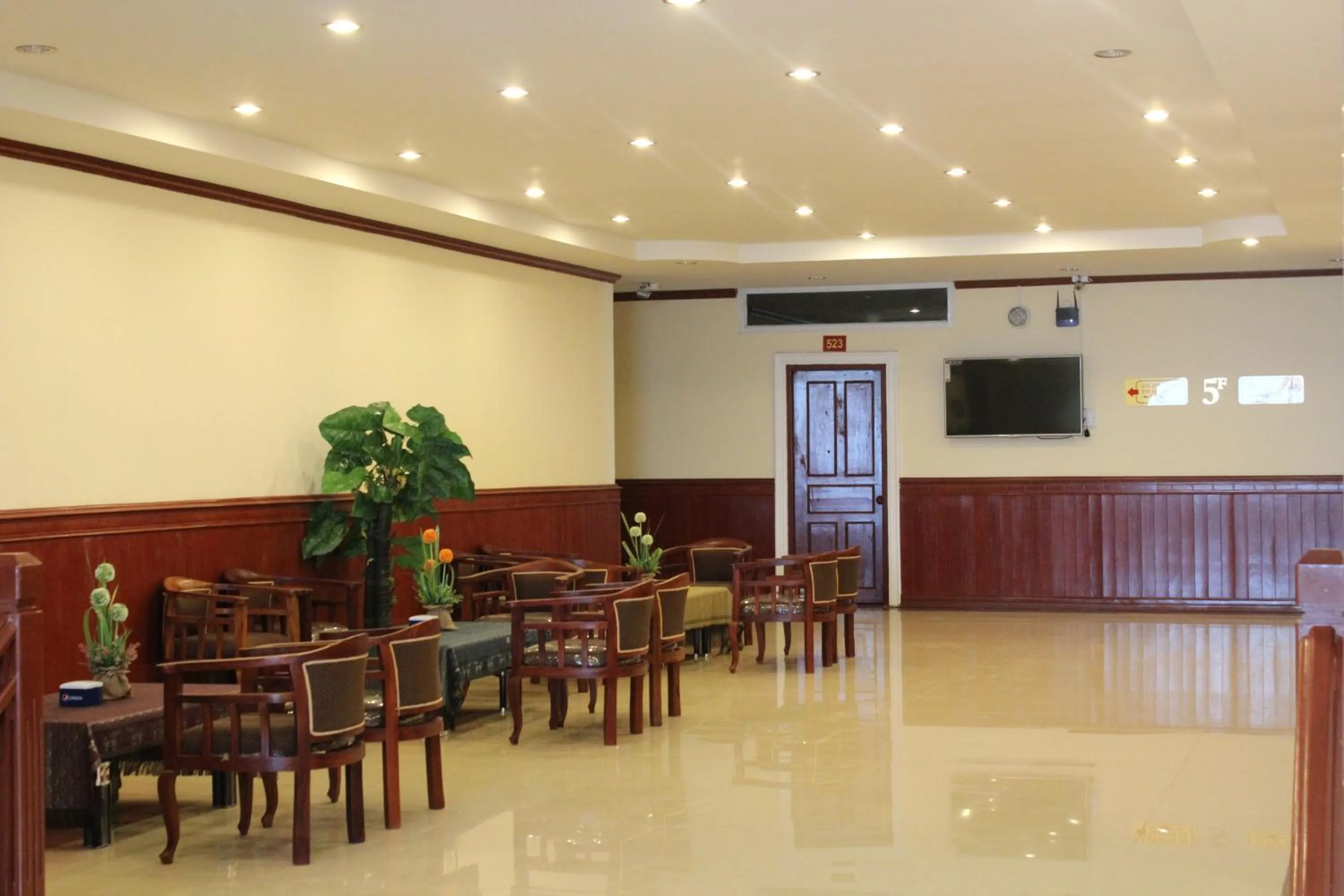 Lobby or reception in Sengkeo Hotel