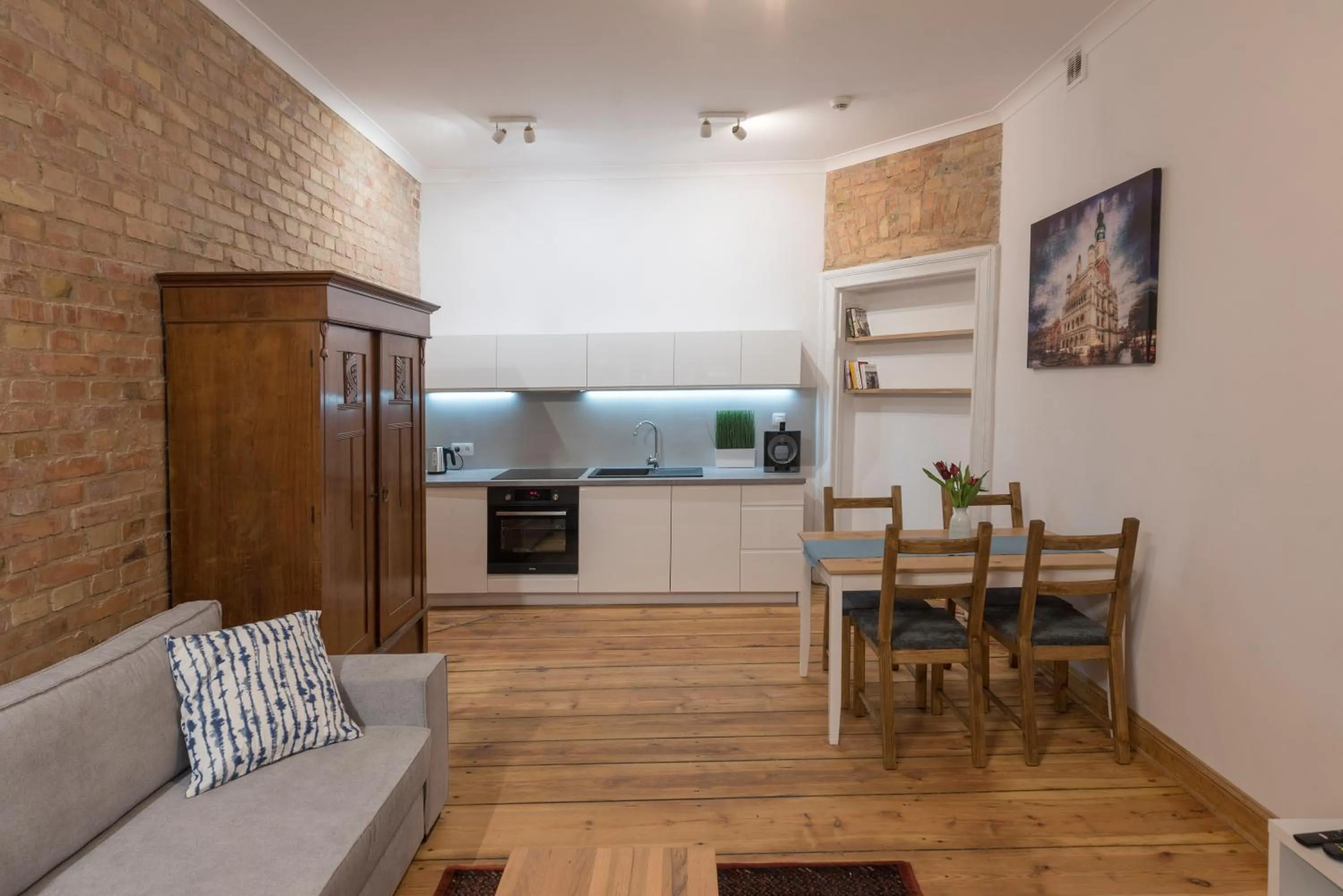 Kitchen or kitchenette in PROVENIR HOME STRZELECKA 25