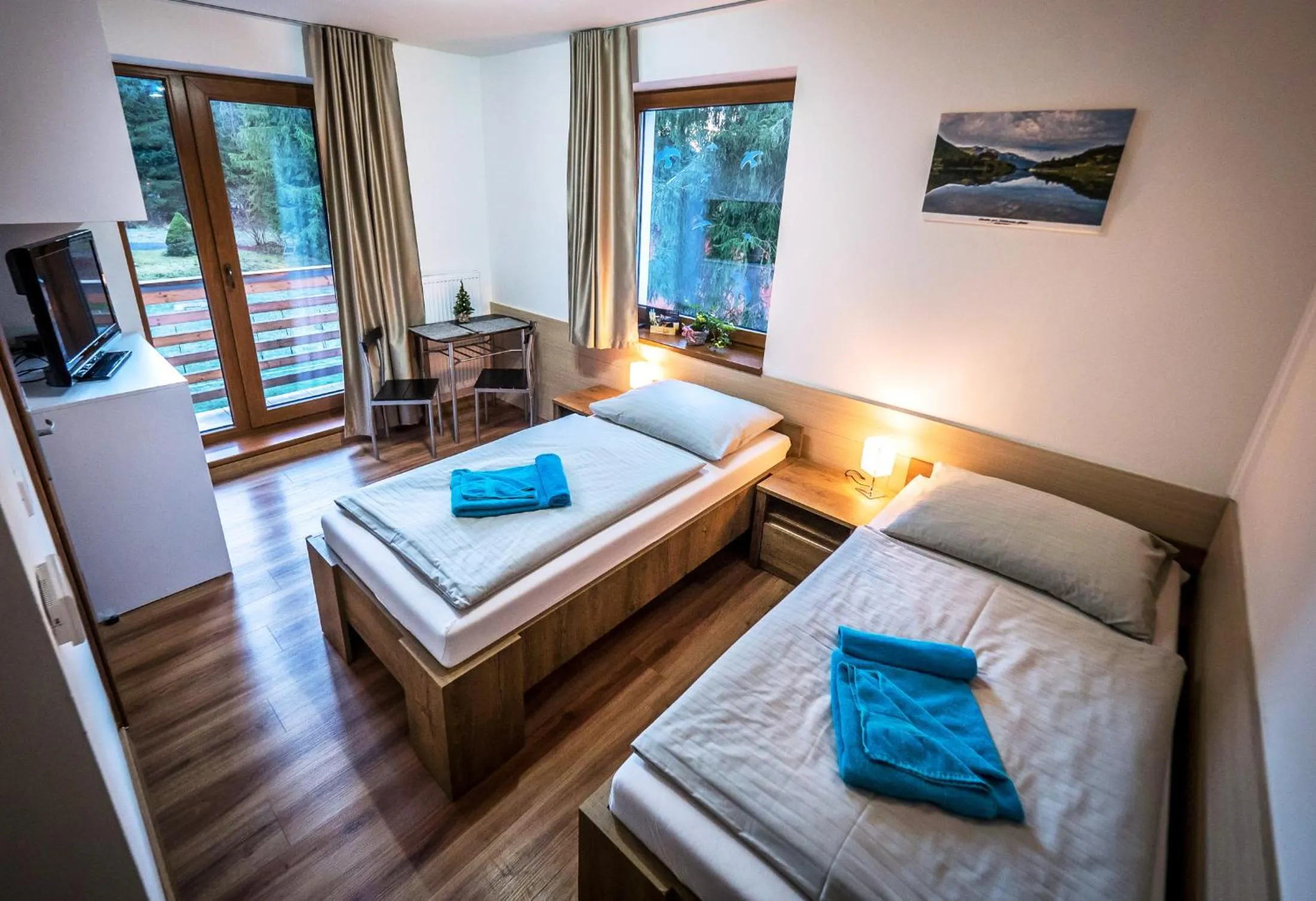 View (from property/room), Bed in Apartmany Vila Vista