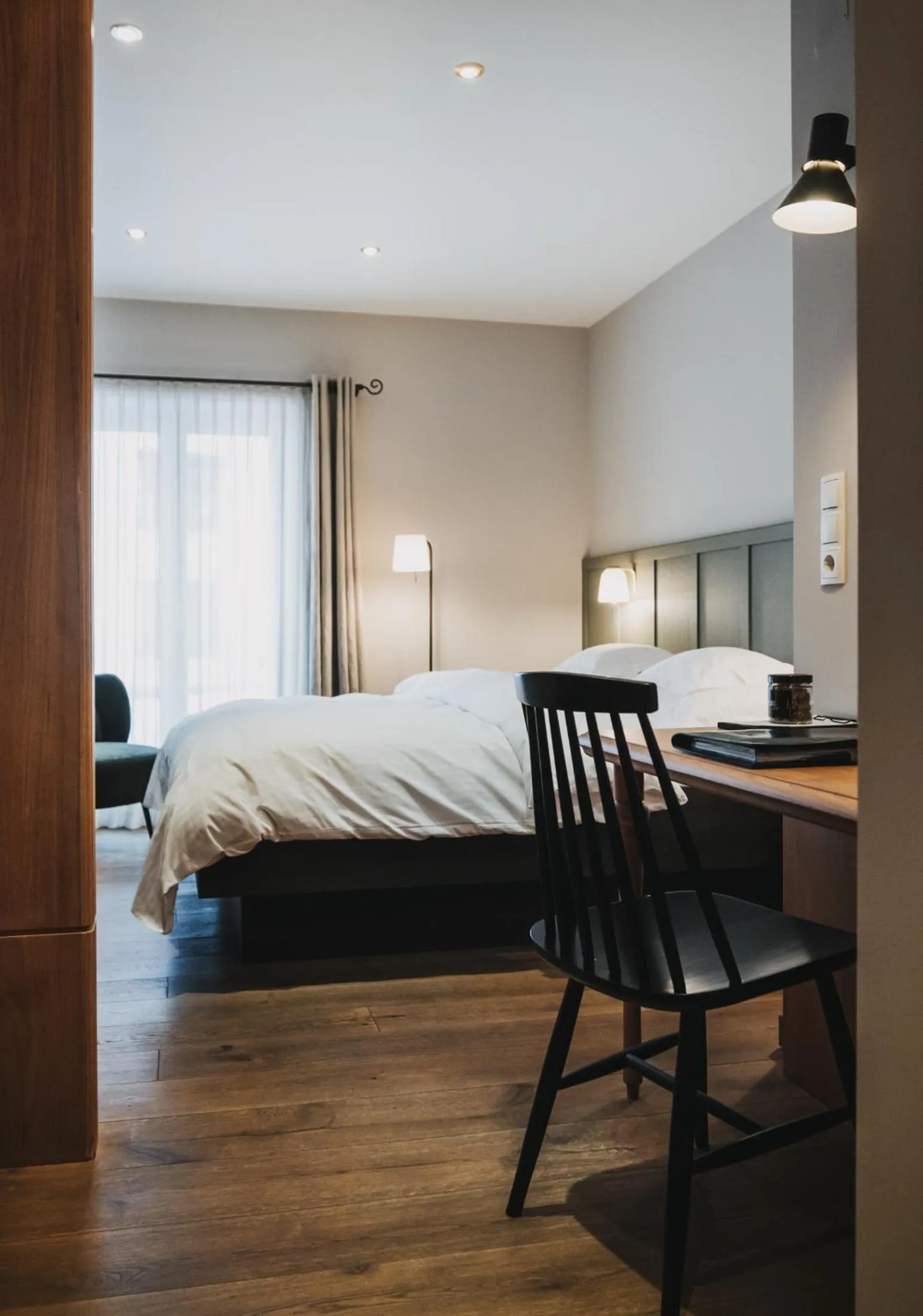 Bed in Hotel Berghof