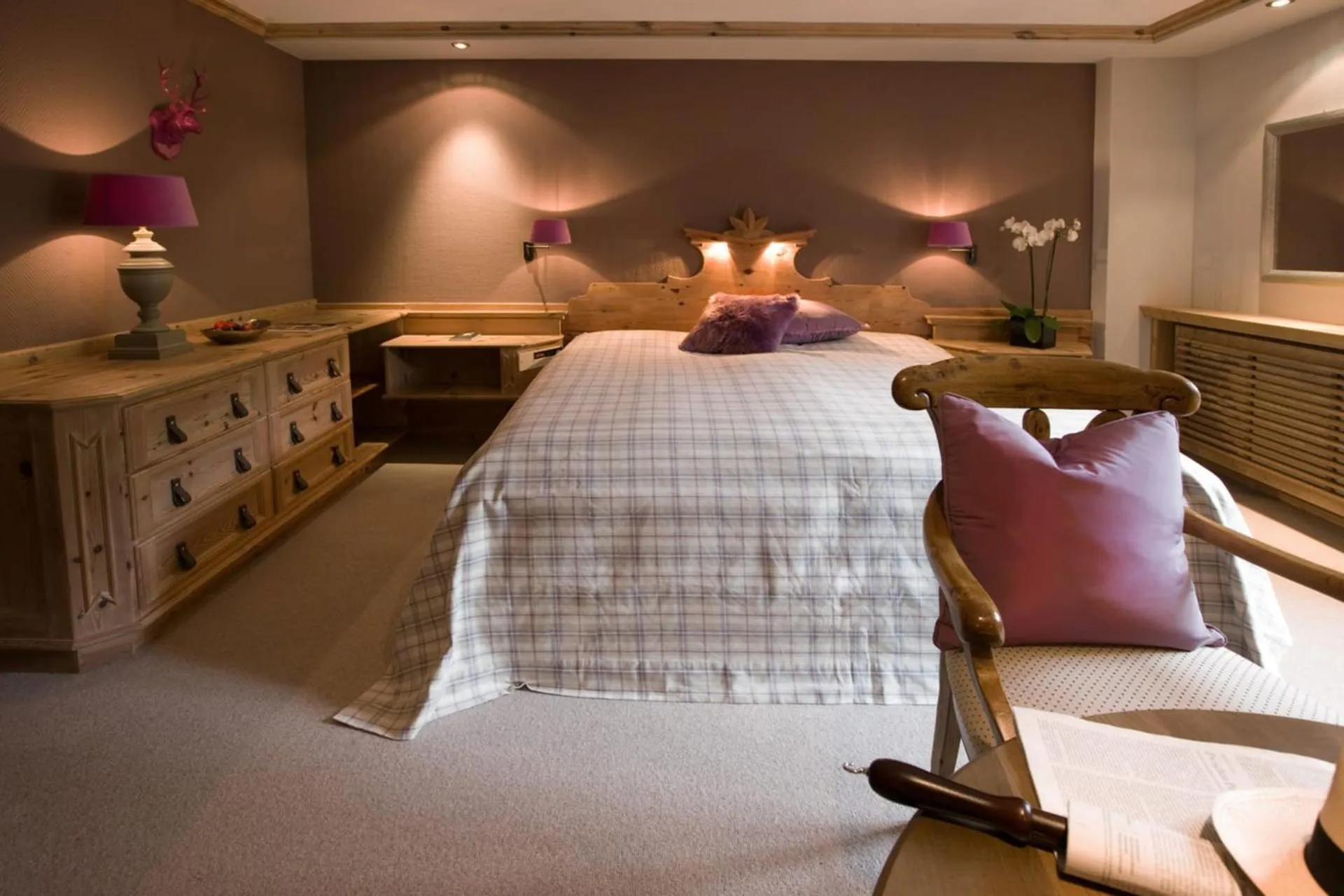 Photo of the whole room, Bed in Hotel Berghof