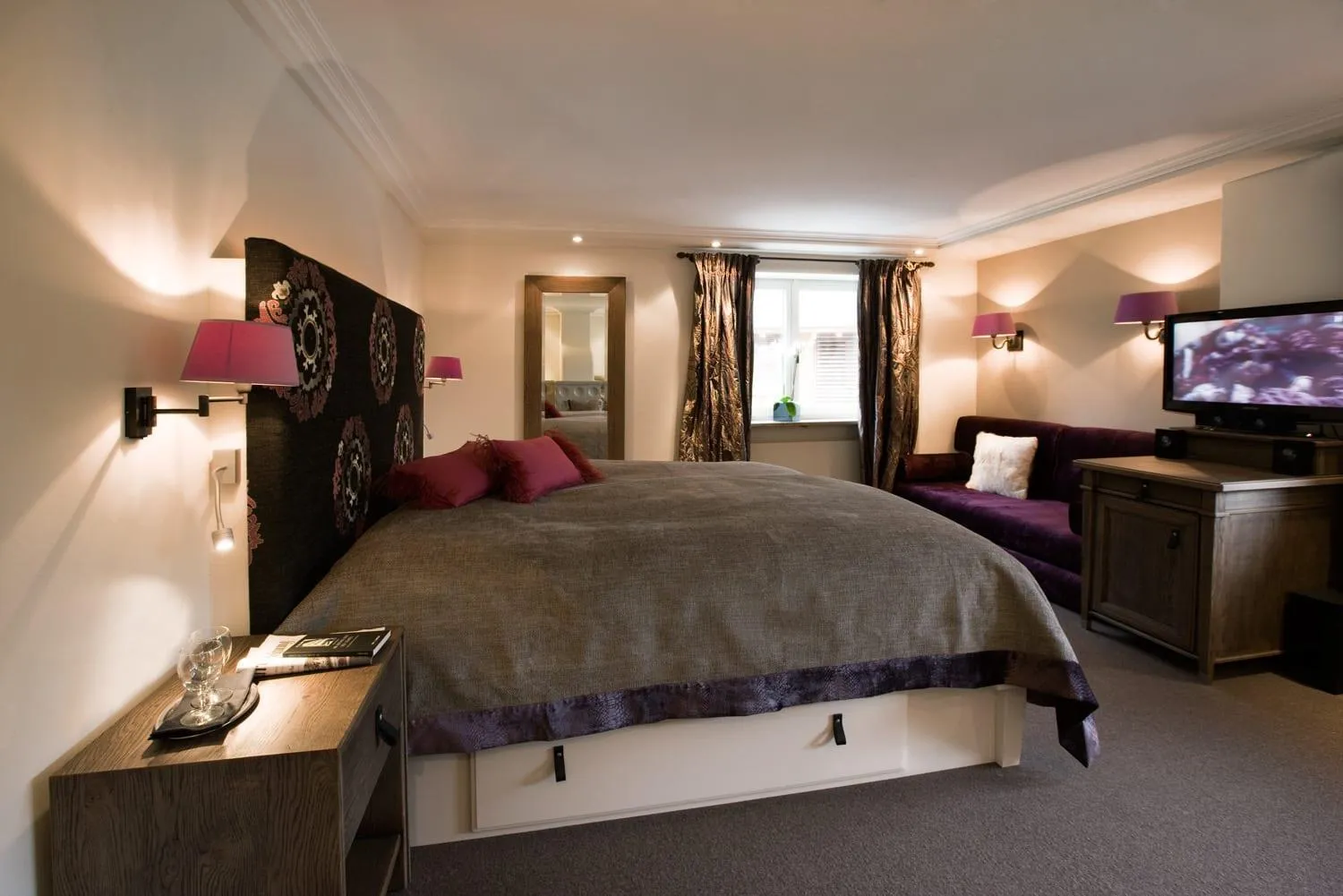 Photo of the whole room, Bed in Hotel Berghof