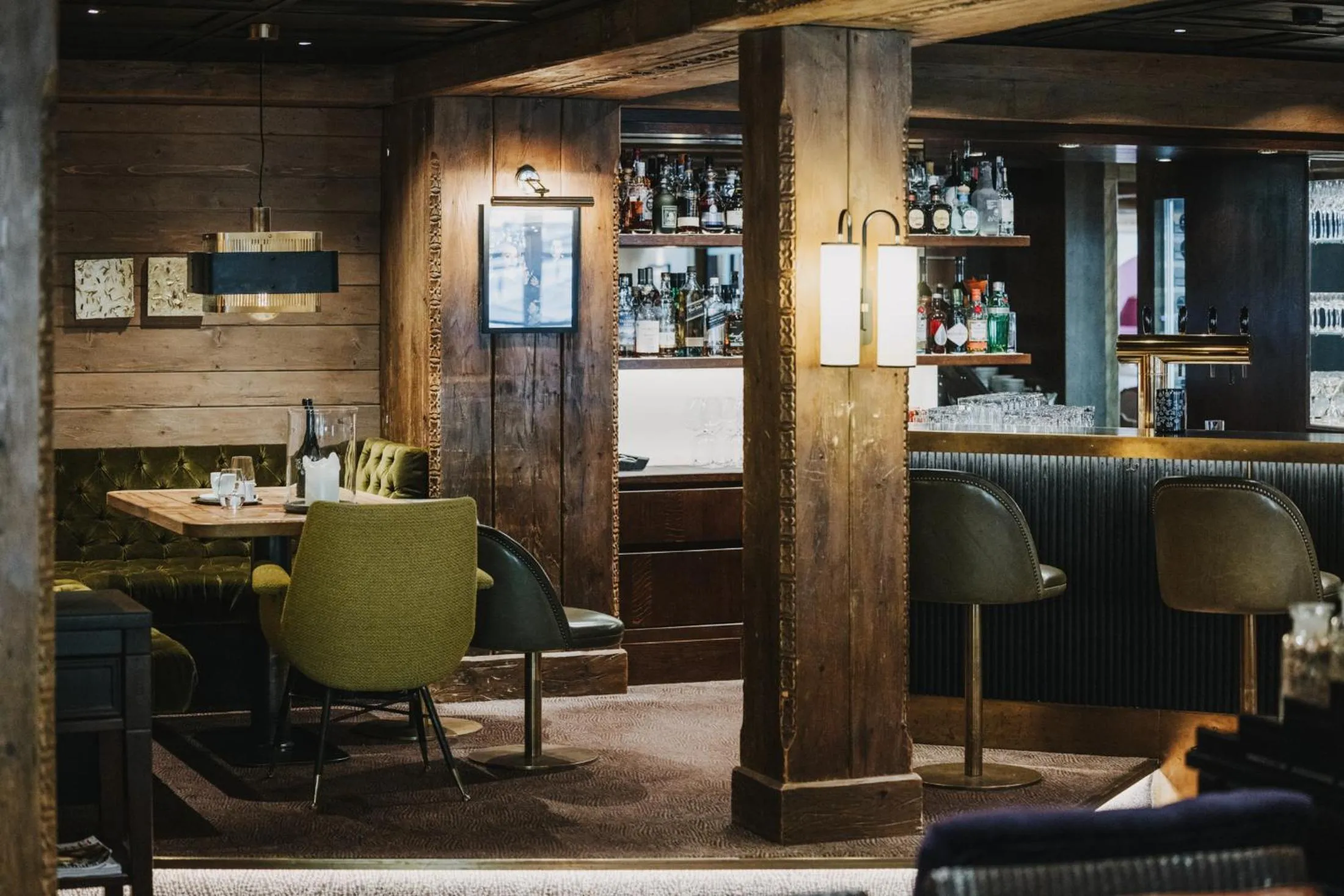 Lounge or bar in Hotel Berghof