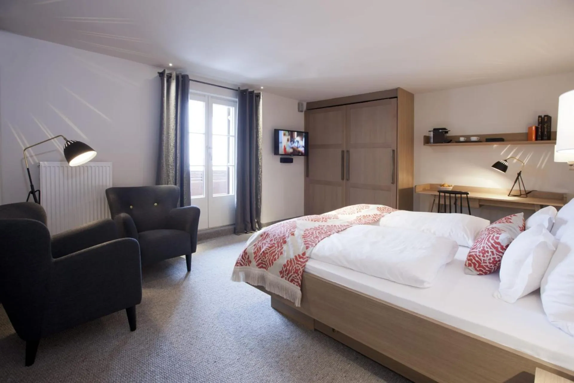 Photo of the whole room, Bed in Hotel Berghof