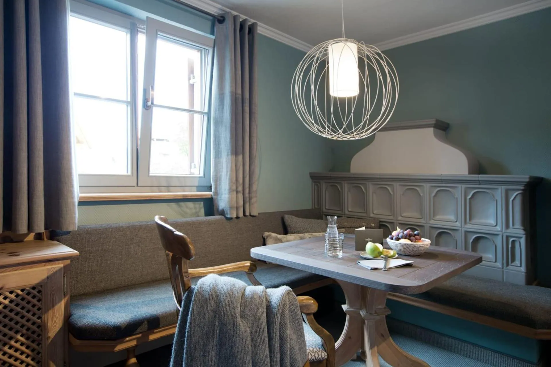 Seating area in Hotel Berghof