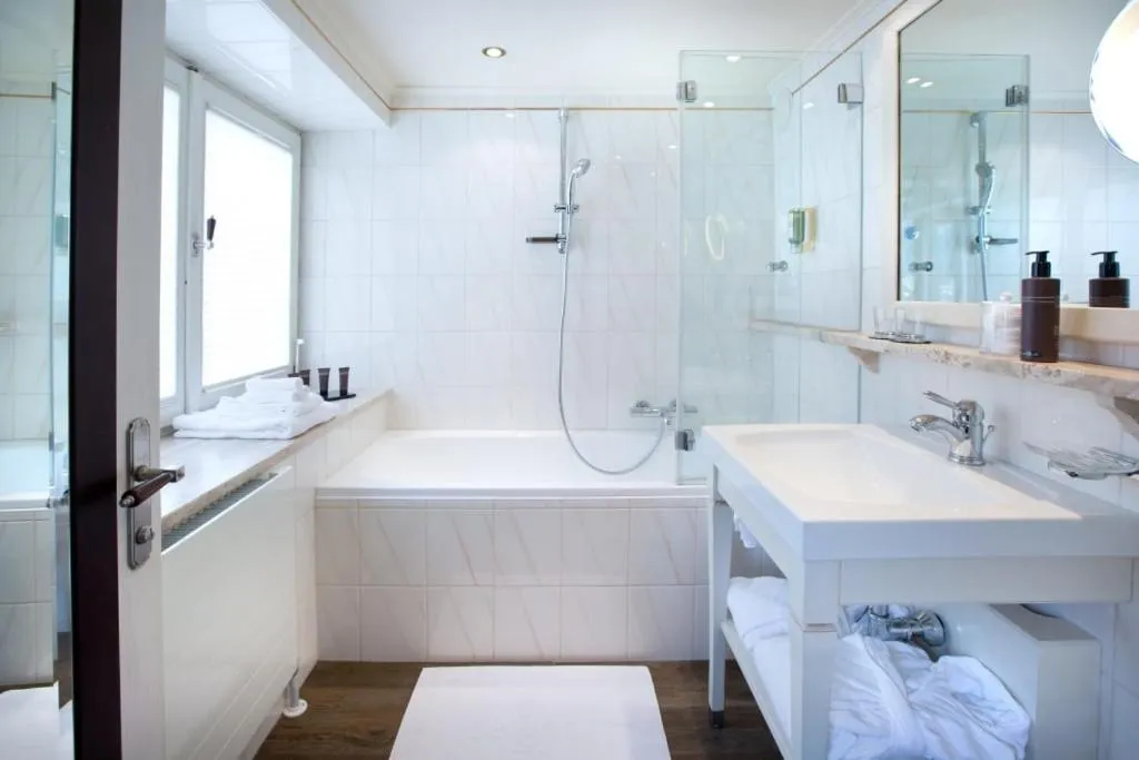 Bathroom in Hotel Berghof