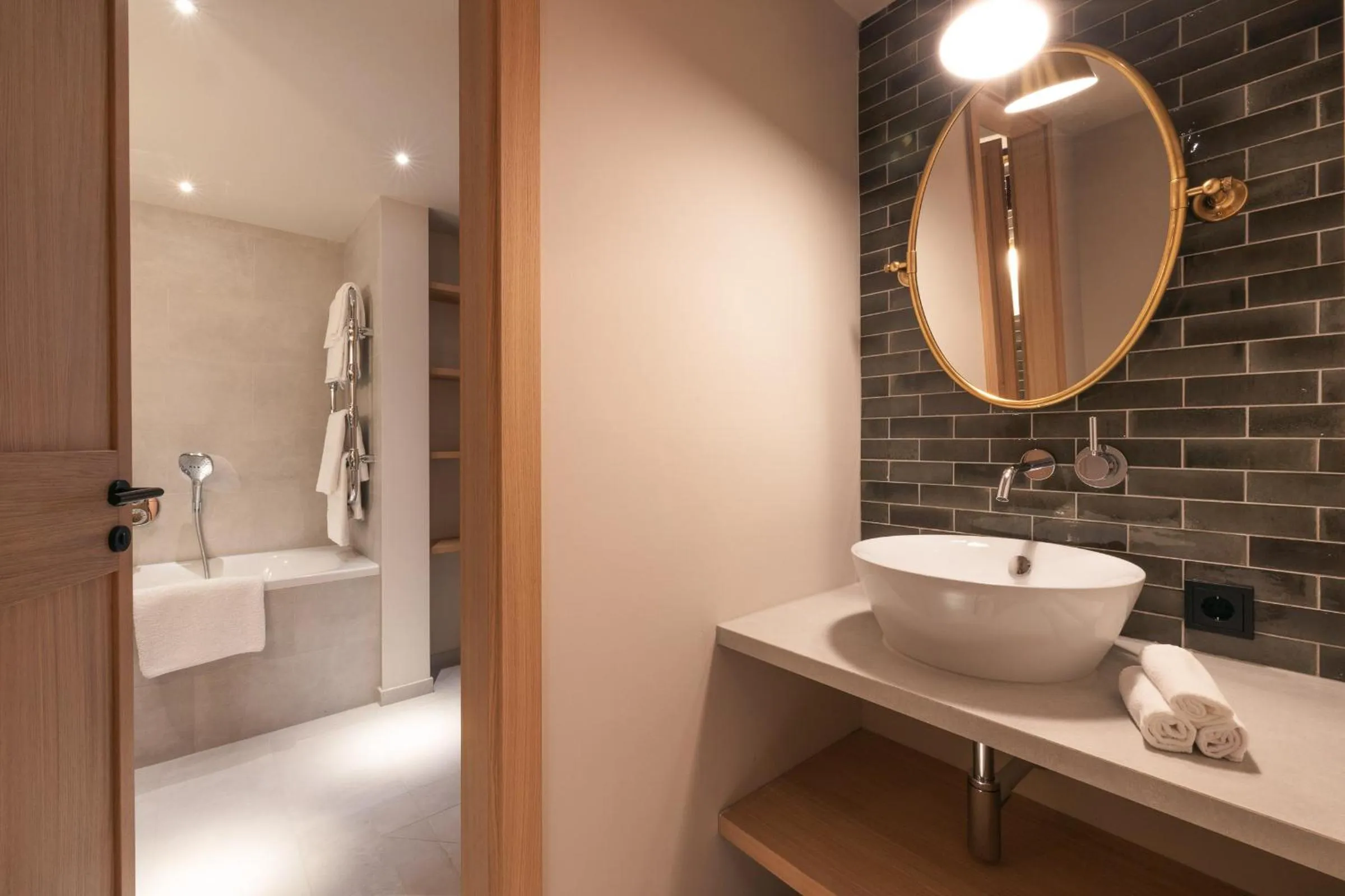 Bathroom in Hotel Berghof