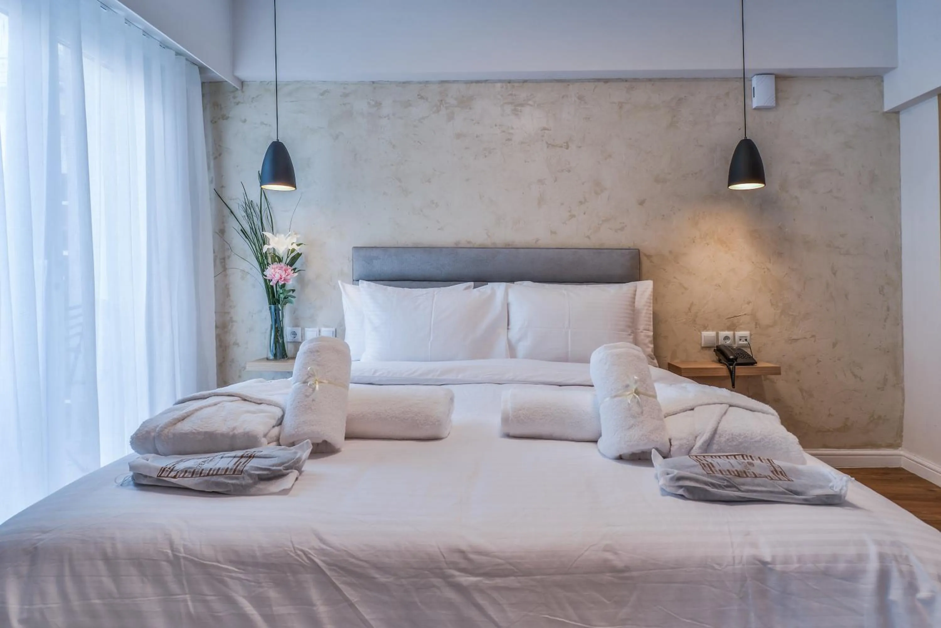 Photo of the whole room, Bed in A.P. Acropolis View Apartments